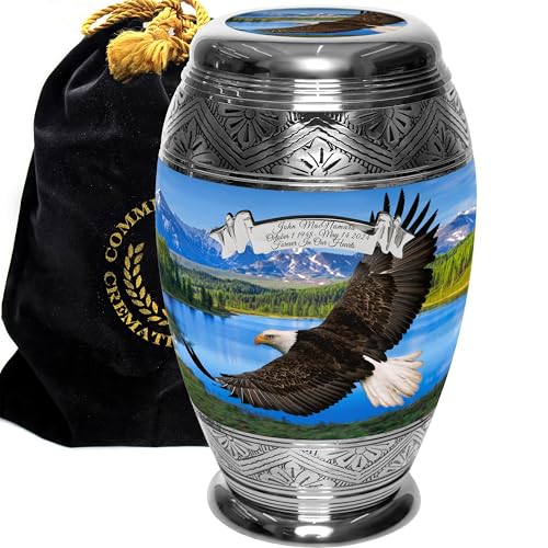 Majestic Bald Eagle - Engraved Ribbon