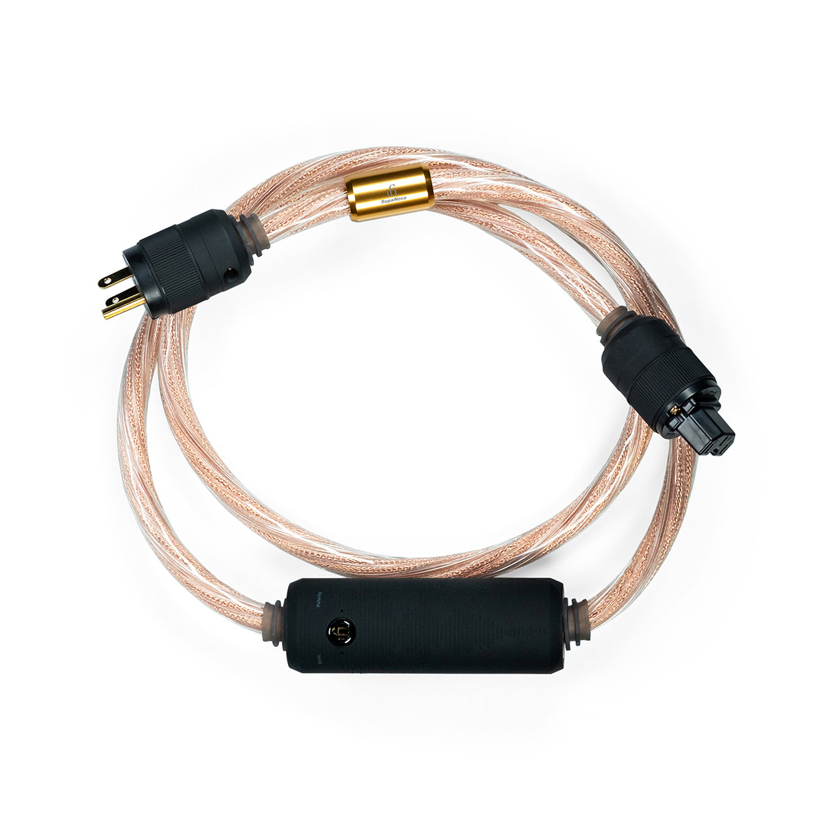 iFi SupaNova Premium Power Cable for Audio Equipment - High Performance AC Power Cord for HiFi Systems, Amplifiers & Home Theater - USA Version (6ft) - Perfect for Audiophiles & Home Entertainment Setups