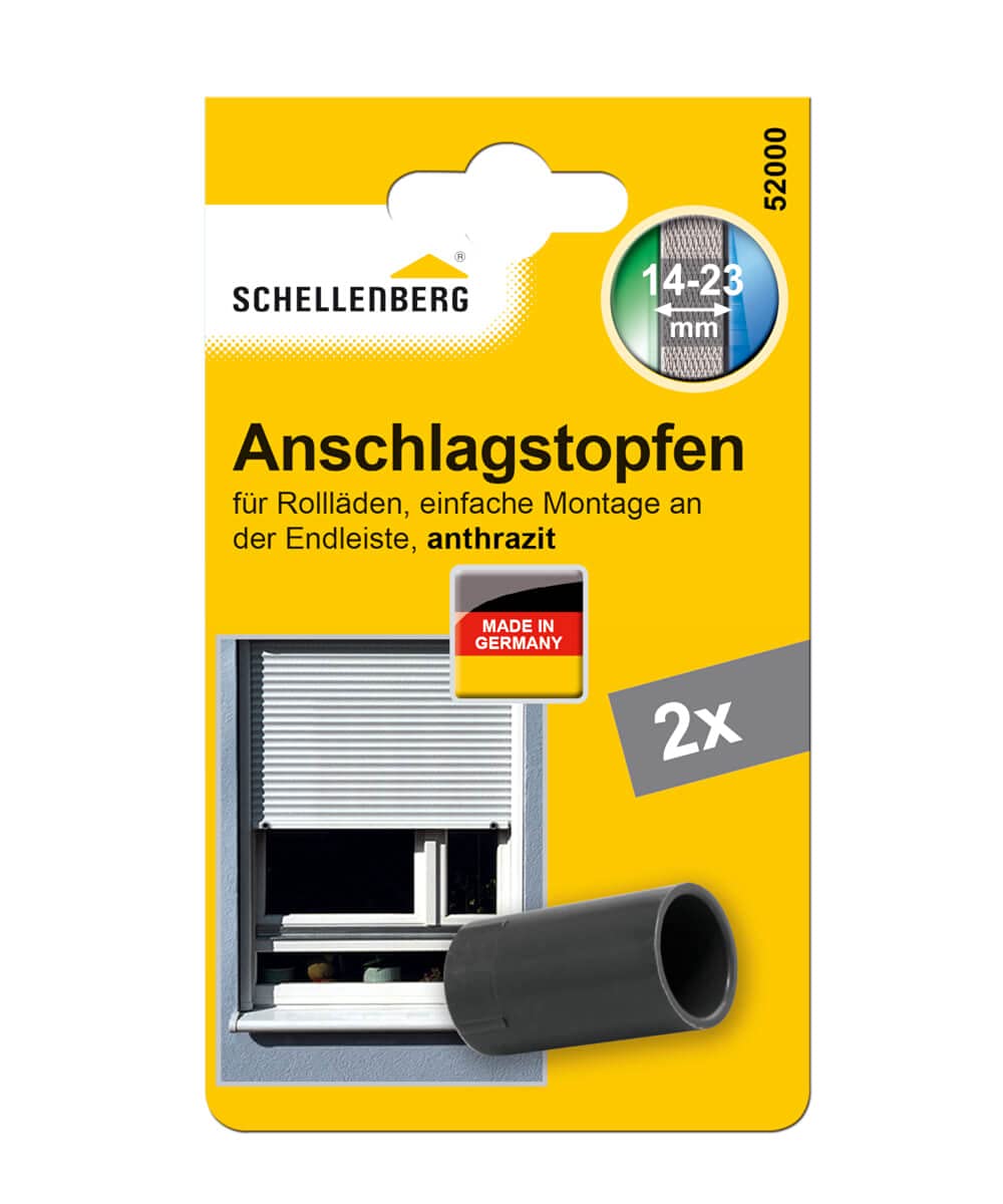 52000 Roller Shutter Stopper in Anthracite - Secure & Durable Window Blind Accessory for Home Safety & Childproofing