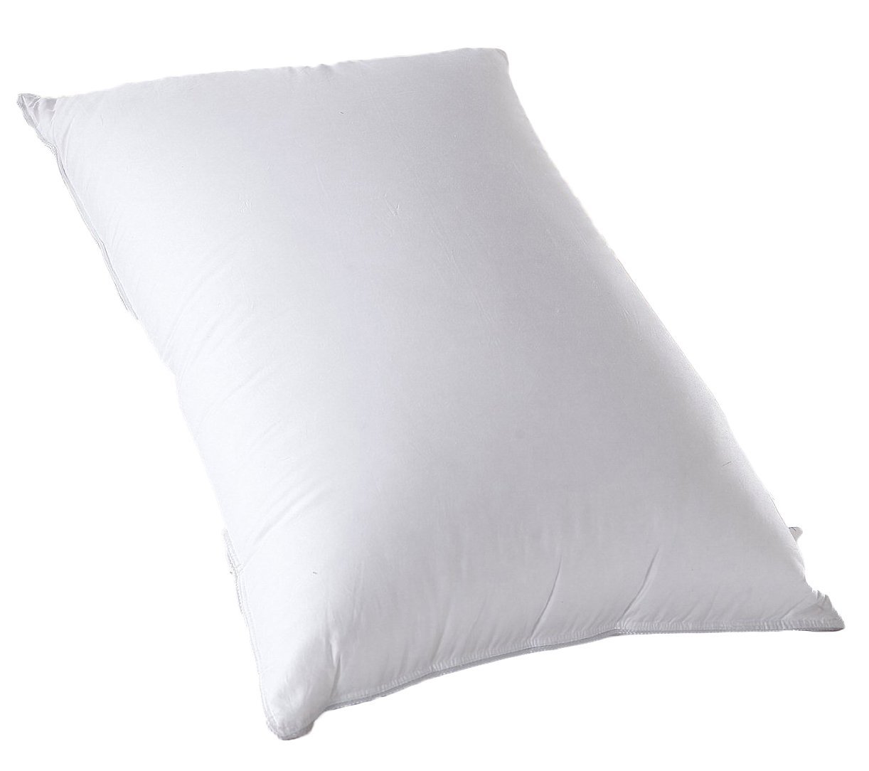 Premium King Size Down Pillow - 750 Fill Power White Goose Down, 500TC 100% Cotton Cover, 60oz Firm Support - Luxury Bed Pillow for Side Sleepers & Back Pain Relief - Perfect for Hotels, Guest Rooms & Master Bedrooms