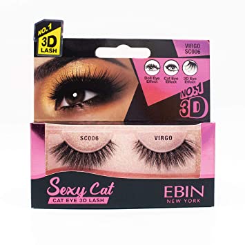 3D Sexy Cat Eyelashes - Natural & Dramatic False Lashes for Women (Choose Your Style) | Perfect for Parties, Weddings & Everyday Glam