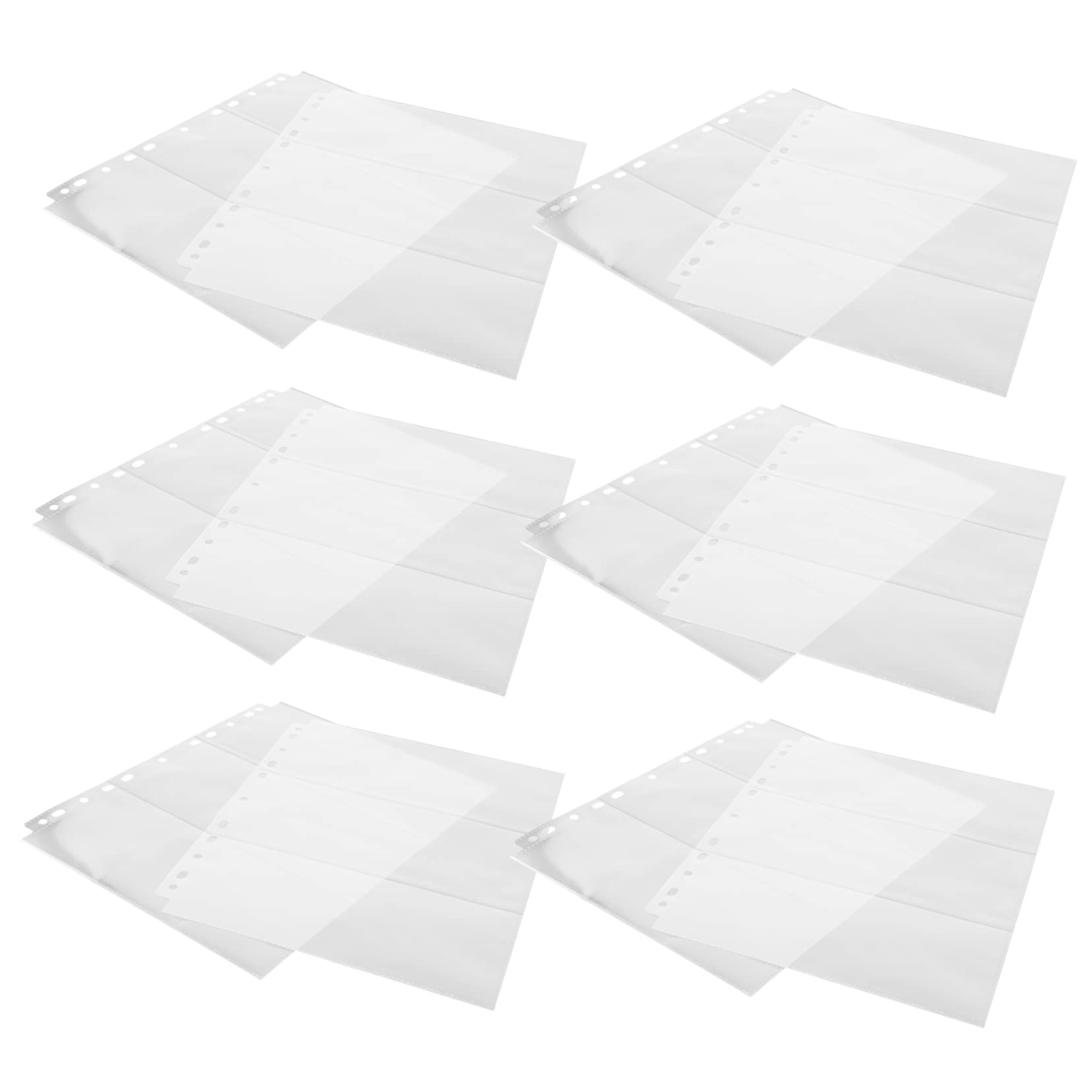 150 Pcs Clear Card Sleeves - Premium Trading Card Protectors & Photo Pages for Collectible Games | Perfect for MTG, Pokemon, Yu-Gi-Oh Card Storage & Display