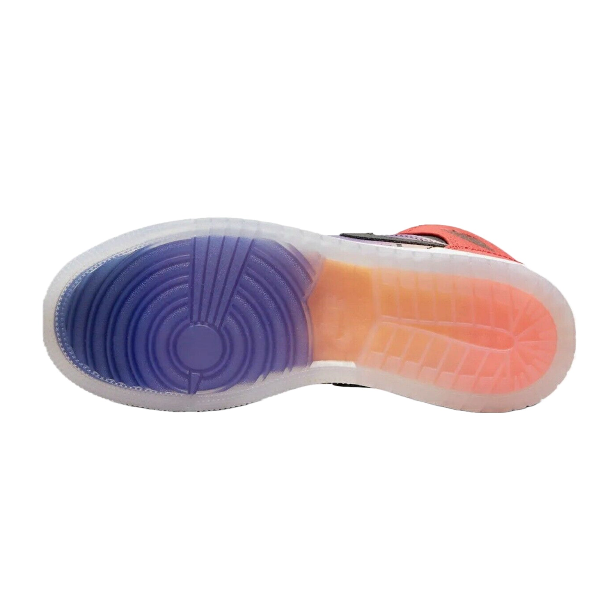 Air Jordan 1 Mid GS SS Skyline Concord Black University Red Psychic Purple Peach Cream Total Orange - Basketball Shoes for Kids & Teens - Perfect for School, Sports & Streetwear Fashion