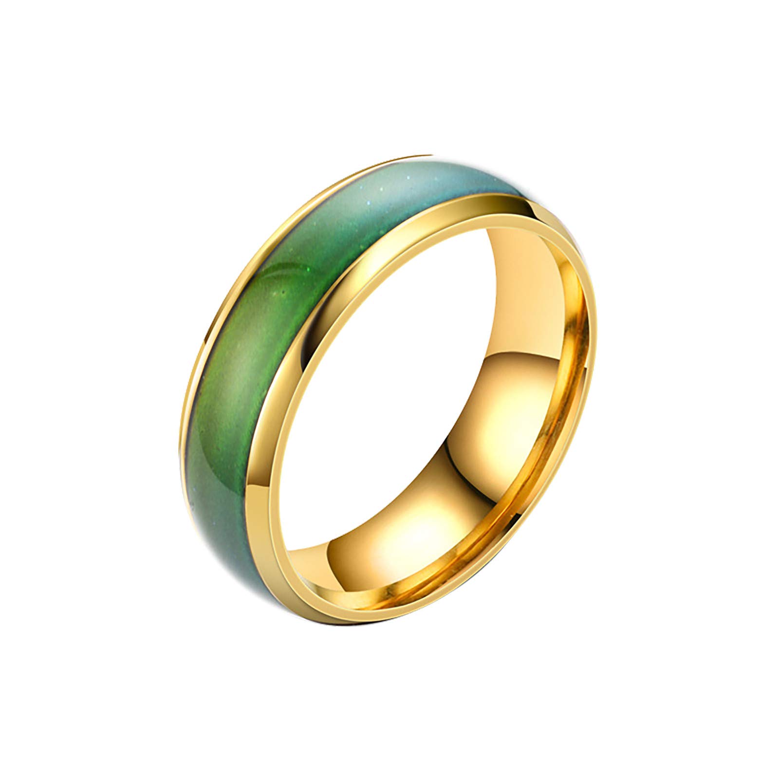 Vintage Color-Changing Rings - Temperature Sensitive Fashion Jewelry for Parties & Gifts