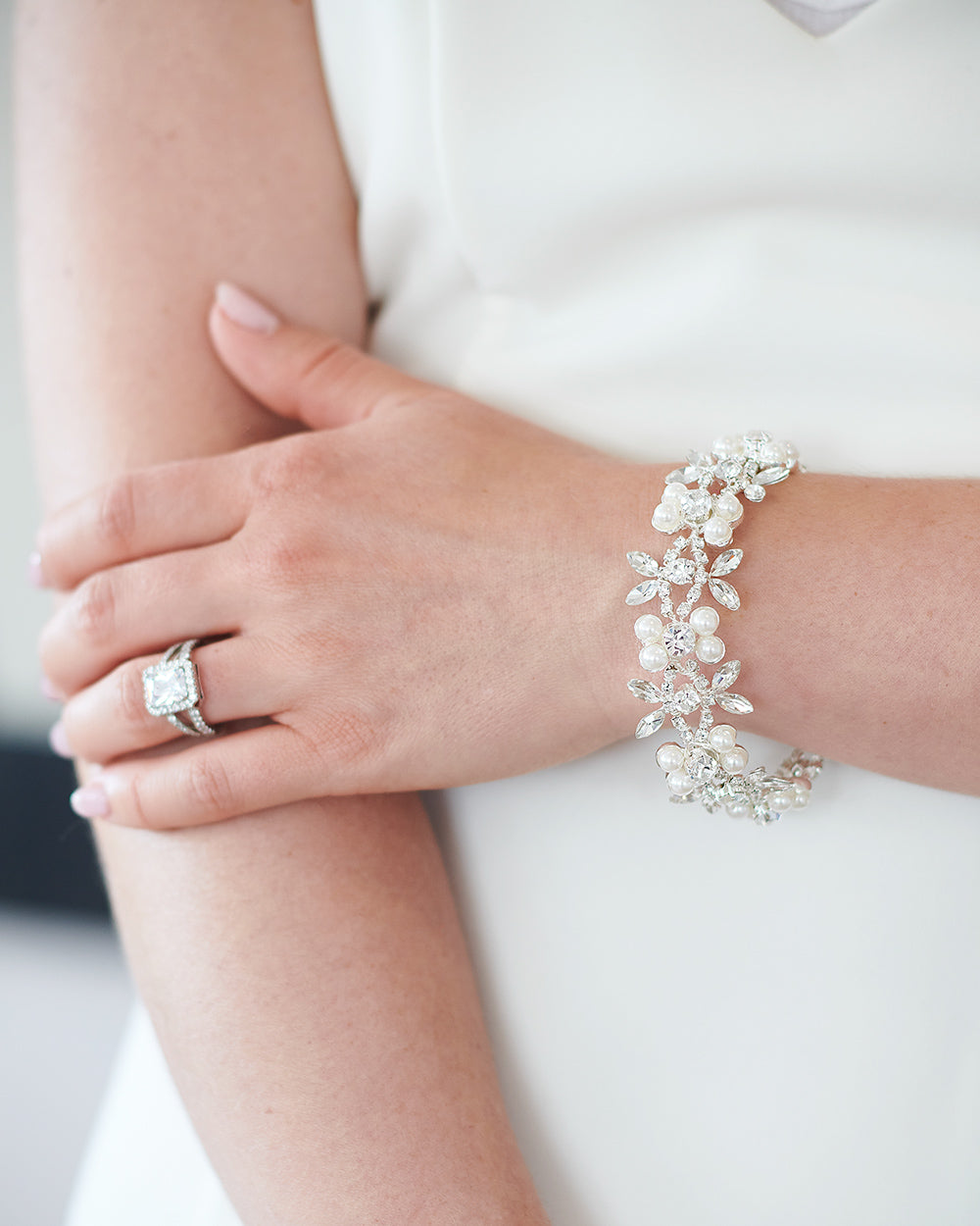 Elegant Jasmine Pearl Bracelet for Women - Handmade Freshwater Pearl Jewelry - Perfect for Weddings, Parties & Gifts
