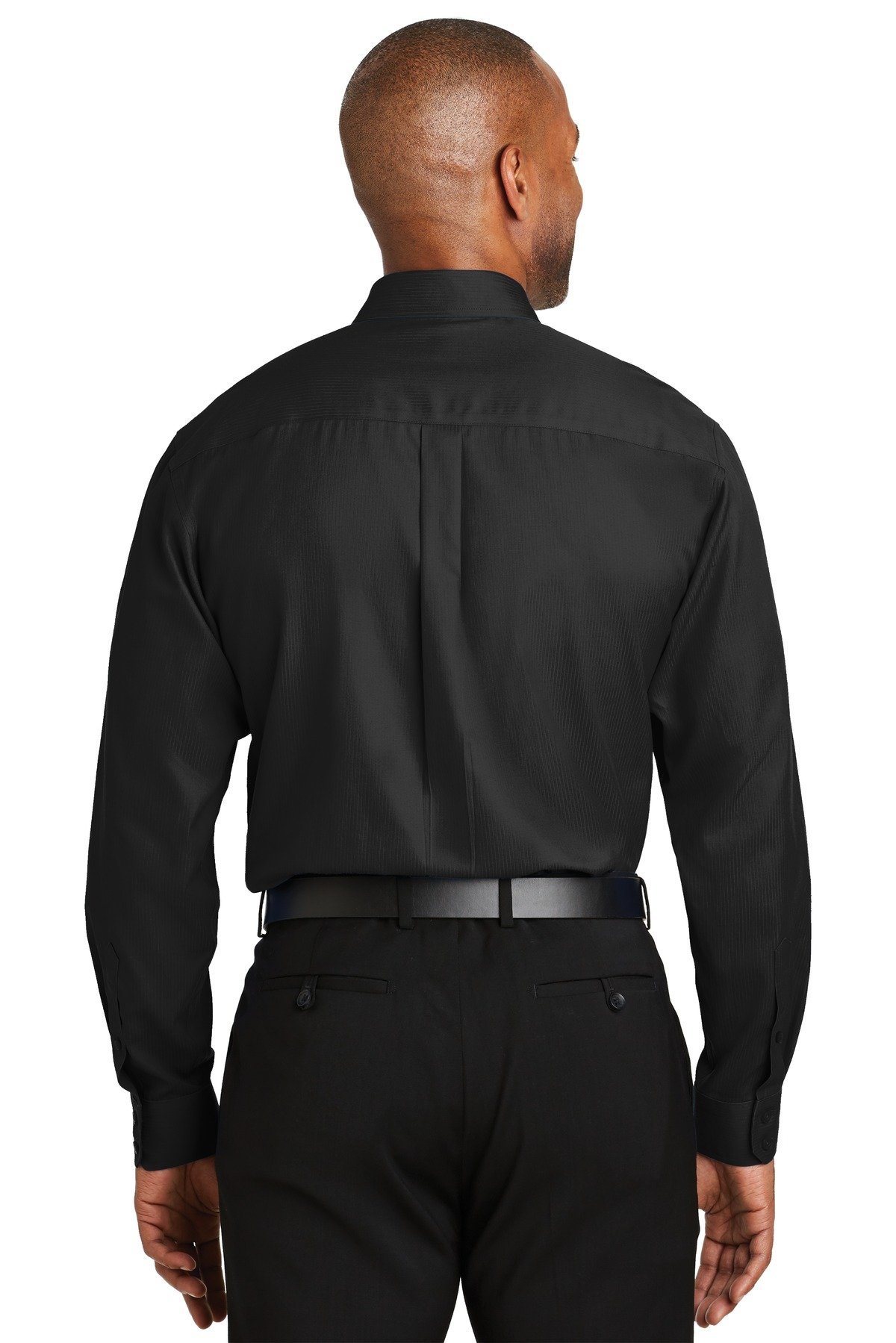 Red House Men's Dobby Non-Iron Button Down Shirt | Wrinkle-Free Dress Shirt for Business & Casual Wear | Office, Date Night & Formal Events