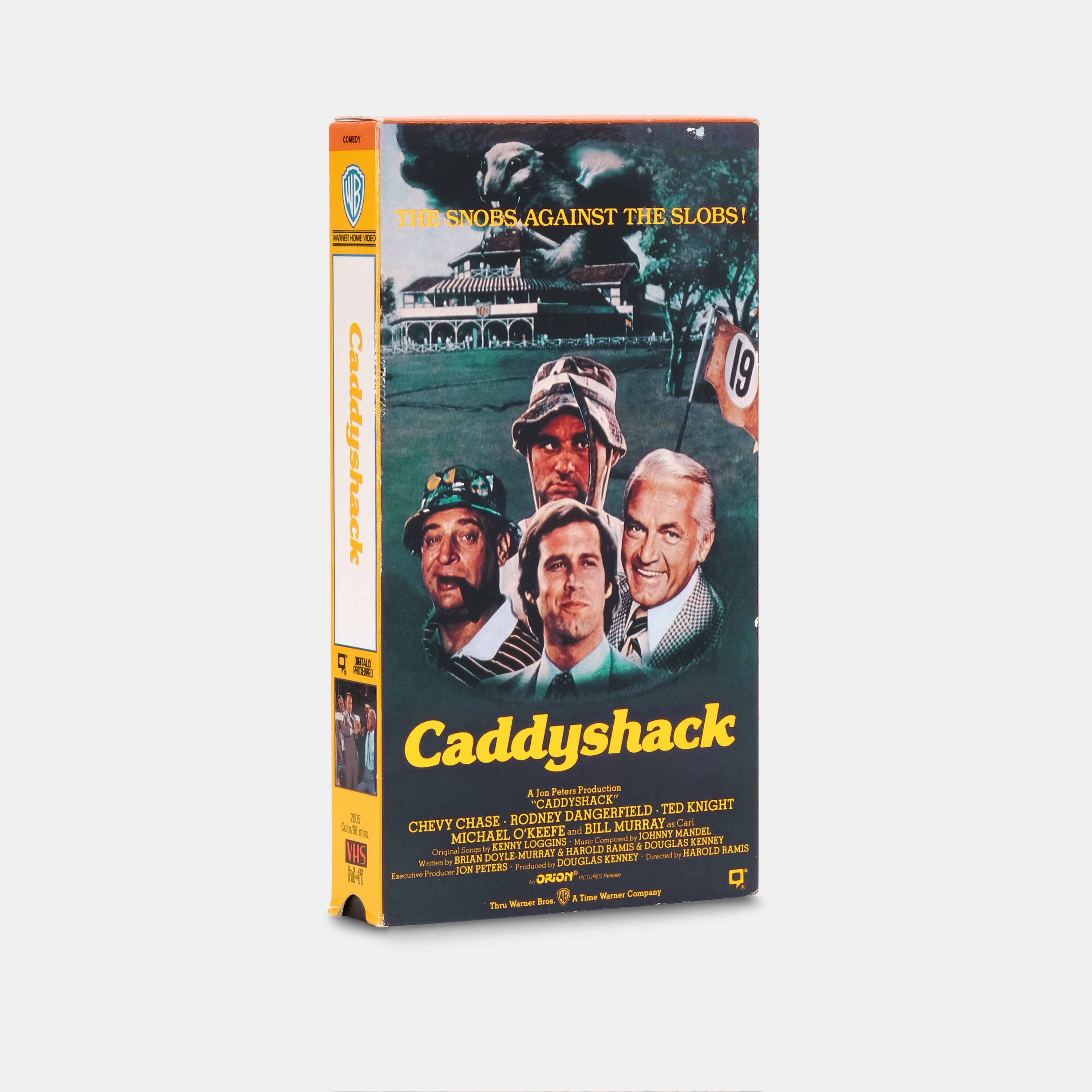 Caddyshack Classic Comedy VHS Tape - Nostalgic Movie Collectible for Golf & Film Fans | Perfect for 80s Movie Nights & Vintage Home Theater Decor