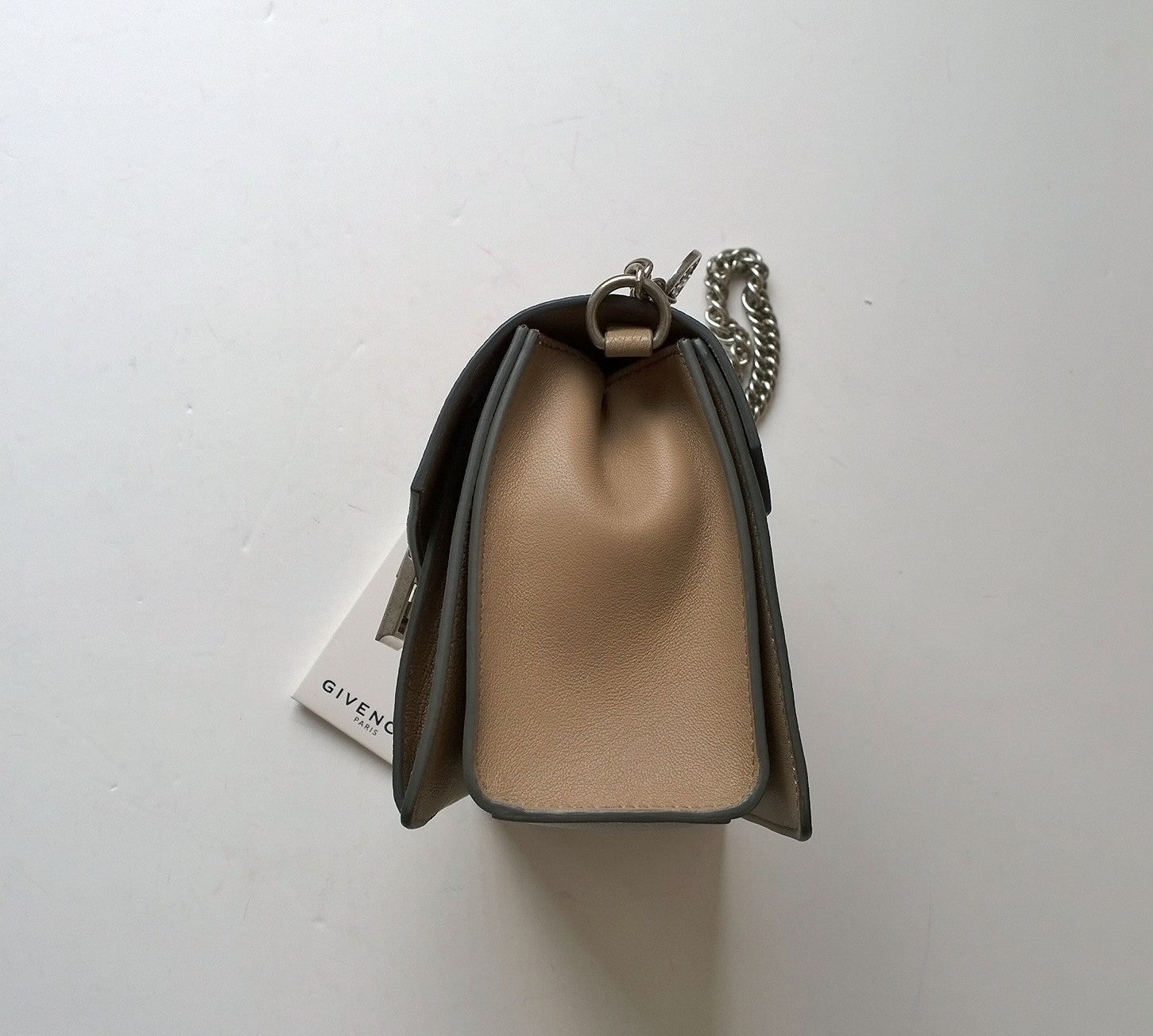 Givenchy GV3 Crossbody Bag in Khaki - Luxury Leather Shoulder Bag for Women | Perfect for Work, Travel & Everyday Use