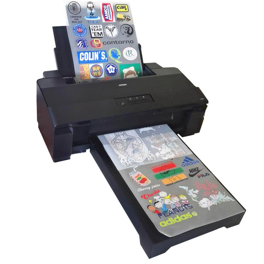 HRM A3 Size Digital T-Shirt PET Transfer Film Printing Machine L1800 with Printer, Film, Ink & Powder - Perfect for Custom T-Shirt Printing, DIY Apparel Design & Small Business Garment Production