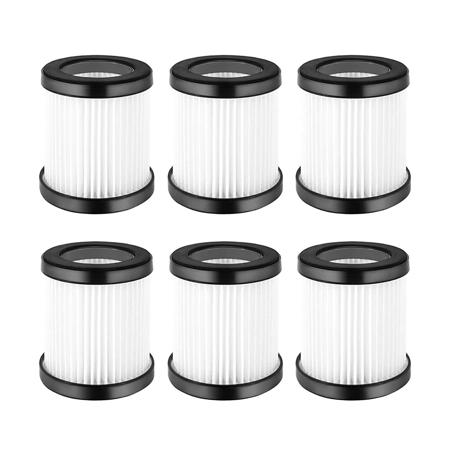 6 Pack Replacement HEPA Filters for Beldray BEL0776, BEL0813, BEL01171 Vacuum Cleaners - Compatible with Various Models, Improves Air Quality - Perfect for Homes with Pets, Allergies, or Dust Sensitivity