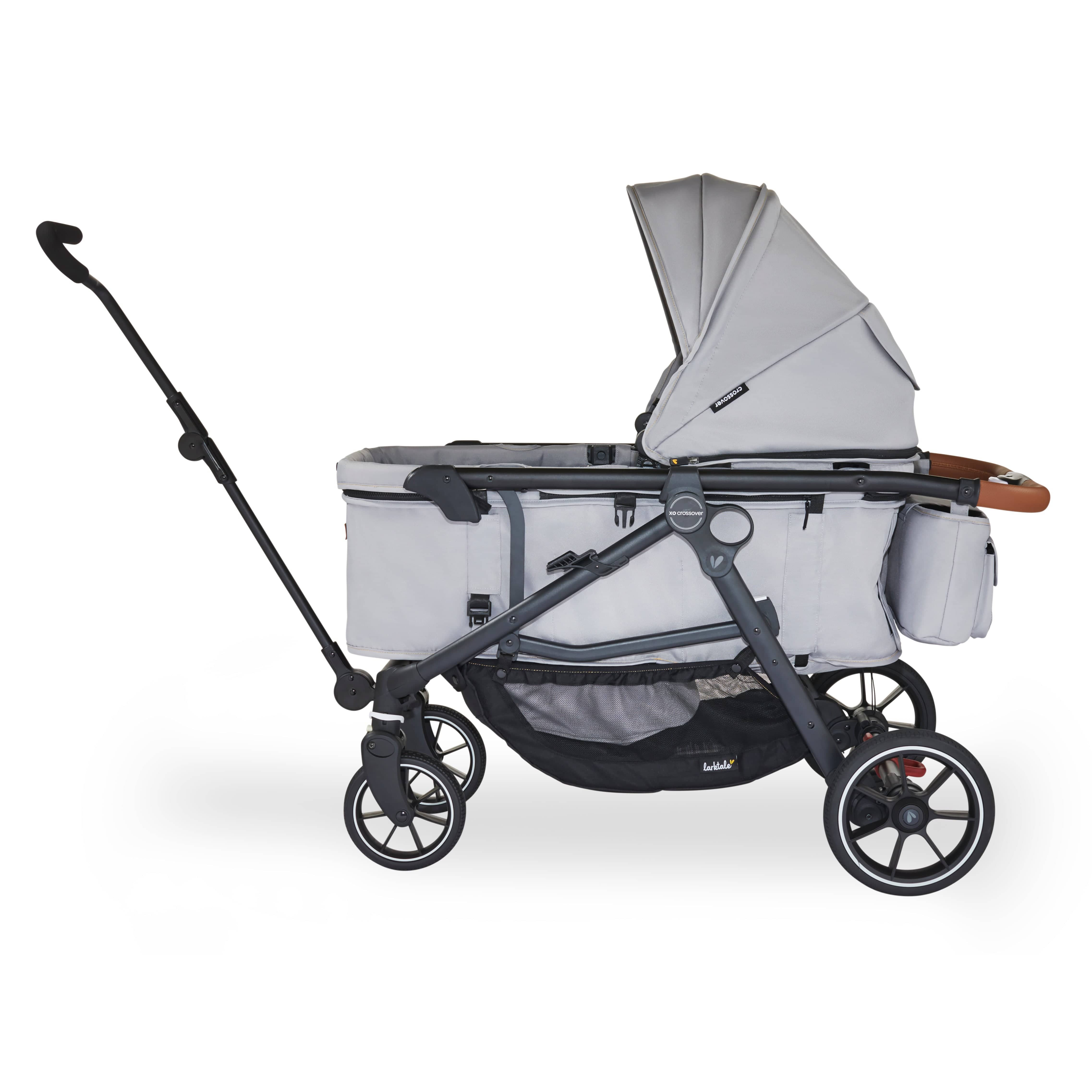 Larktale Crossover Convertible Stroller Wagon - 2-in-1 Baby Stroller & Wagon for Outdoor Adventures, Park Visits, and Beach Trips