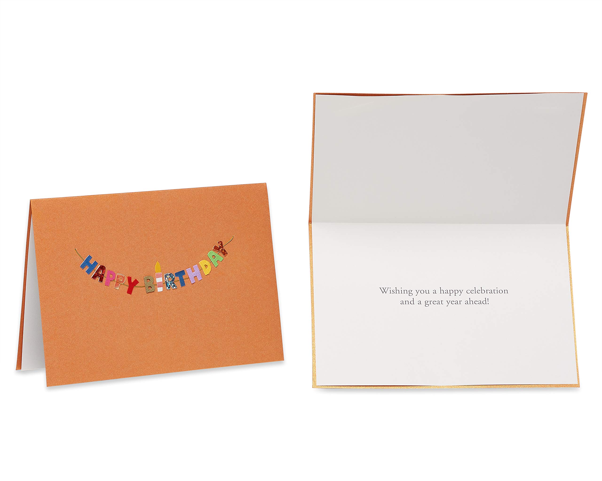 Premium Papyrus Birthday Cards Set - Balloons & Candles Design (3-Pack) - Perfect for Birthday Wishes, Party Invitations & Special Occasions