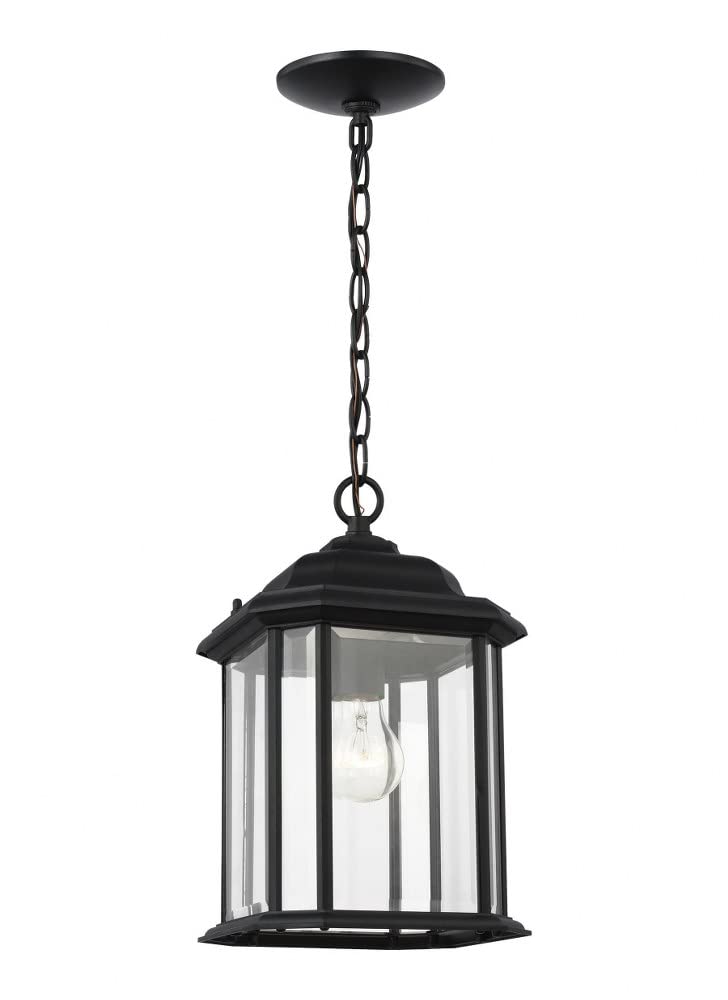 Generation Lighting 60031-12 Modern Outdoor Pendant Light - Weatherproof Hanging Fixture for Porch, Patio & Garden Decor