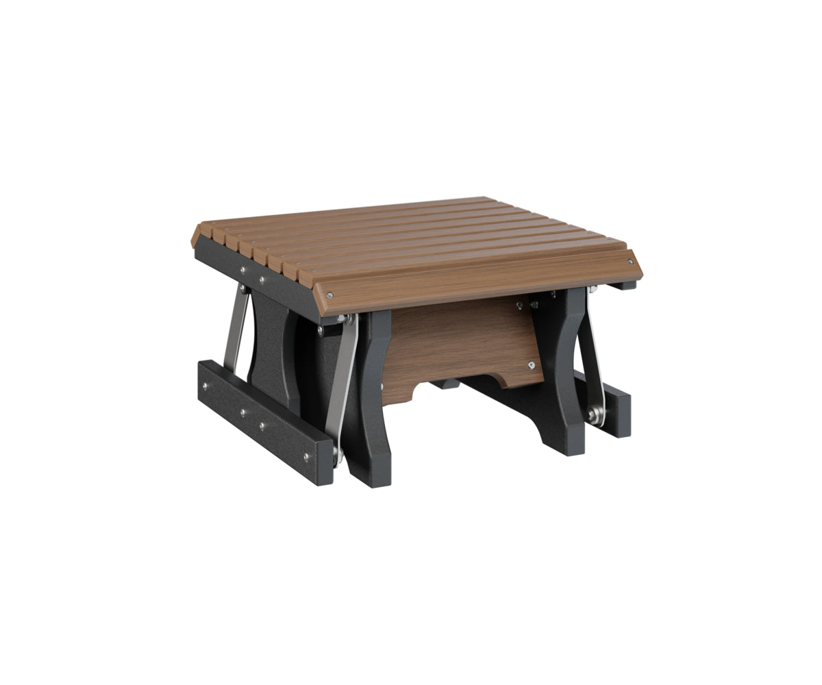 Berlin Gardens Gliding Footstool - Adjustable Comfort Ottoman with Smooth Glide Motion - Perfect for Living Room, Bedroom or Office Relaxation