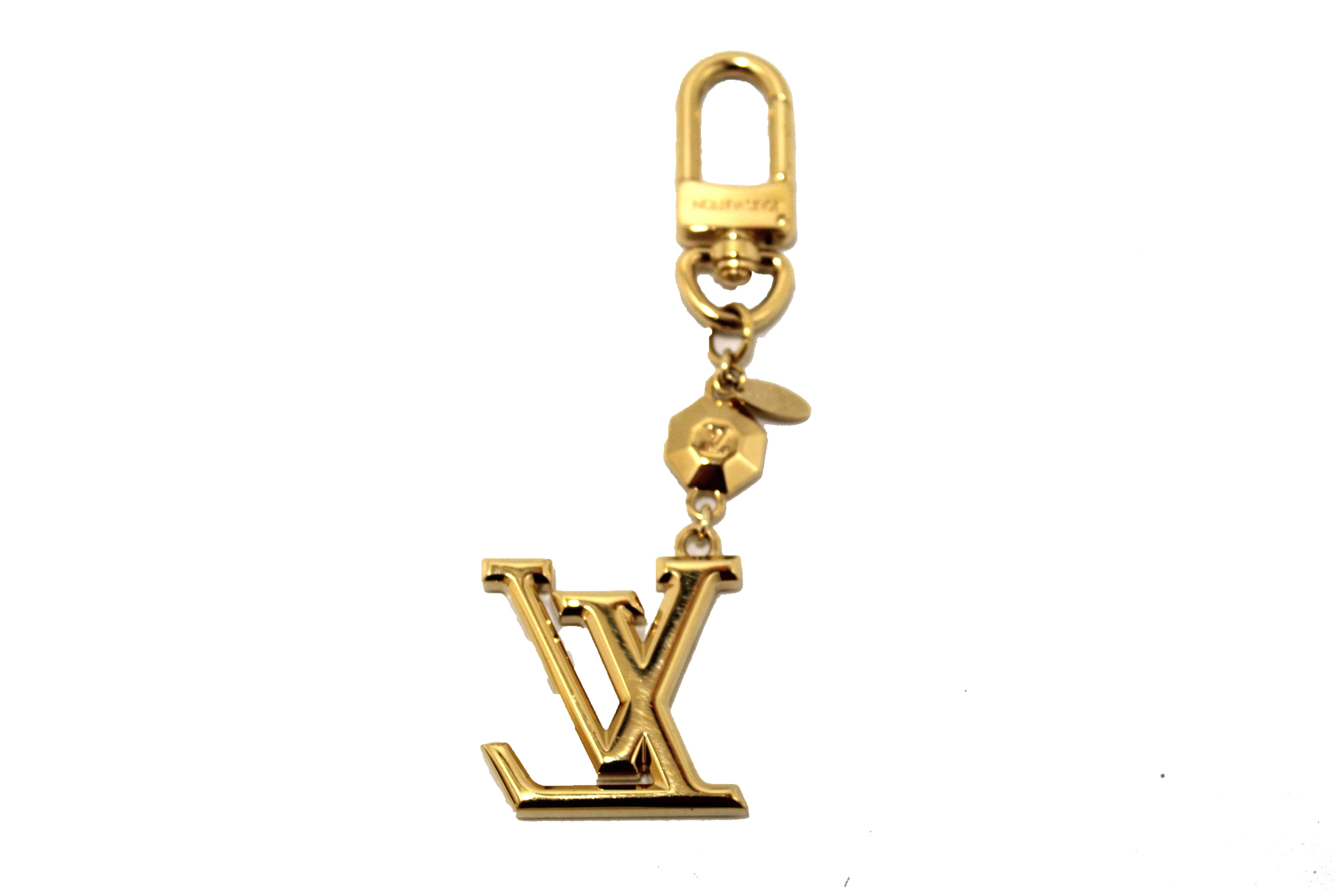 Authentic Louis Vuitton Facettes Charm & Key Holder - Luxury Keychain & Bag Accessory for Women | Perfect for Handbags, Wallets & Everyday Use
