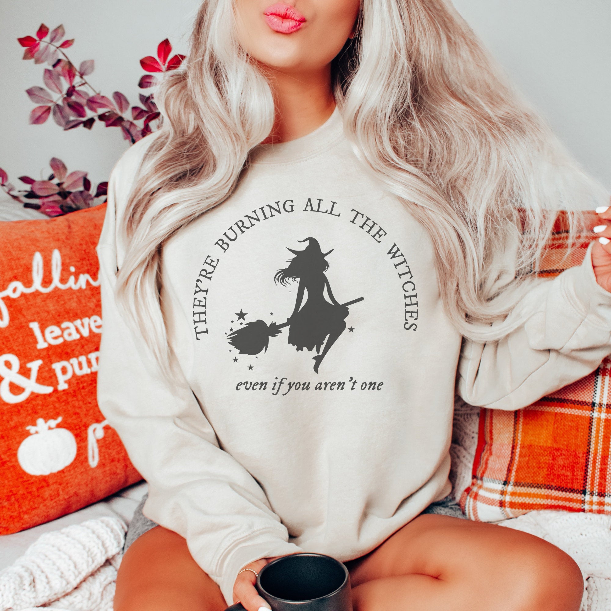 Taylor Swift Reputation Era Halloween Crewneck Sweatshirt - Swiftie Merch for Halloween Parties & Concerts