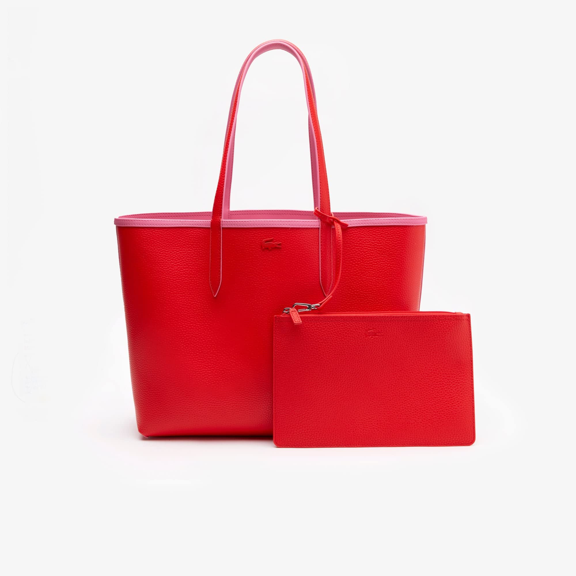 Lacoste Anna Reversible Tote Bag for Women - Stylish & Spacious Designer Handbag for Work, Travel & Everyday Use