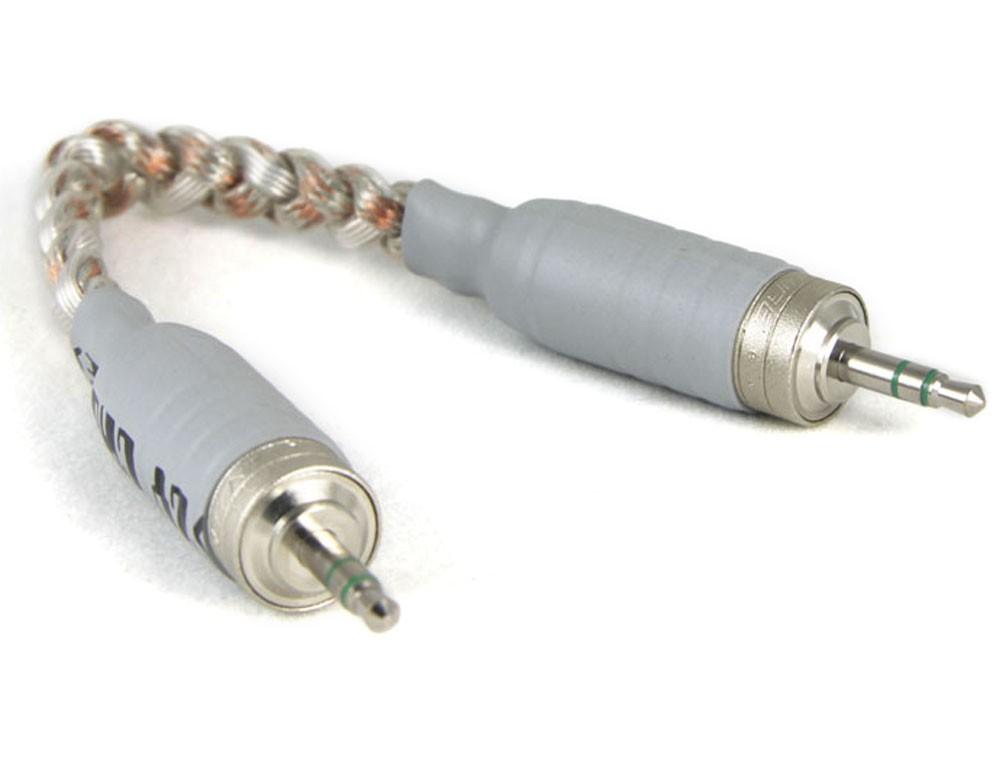 High-Quality ZY HiFi Cable 3.5mm Male to Male Stereo Audio Cable with Noah's Ark & Canare F12 Plug (Silver) - Perfect for Home Audio, Studio Recording & Portable Devices