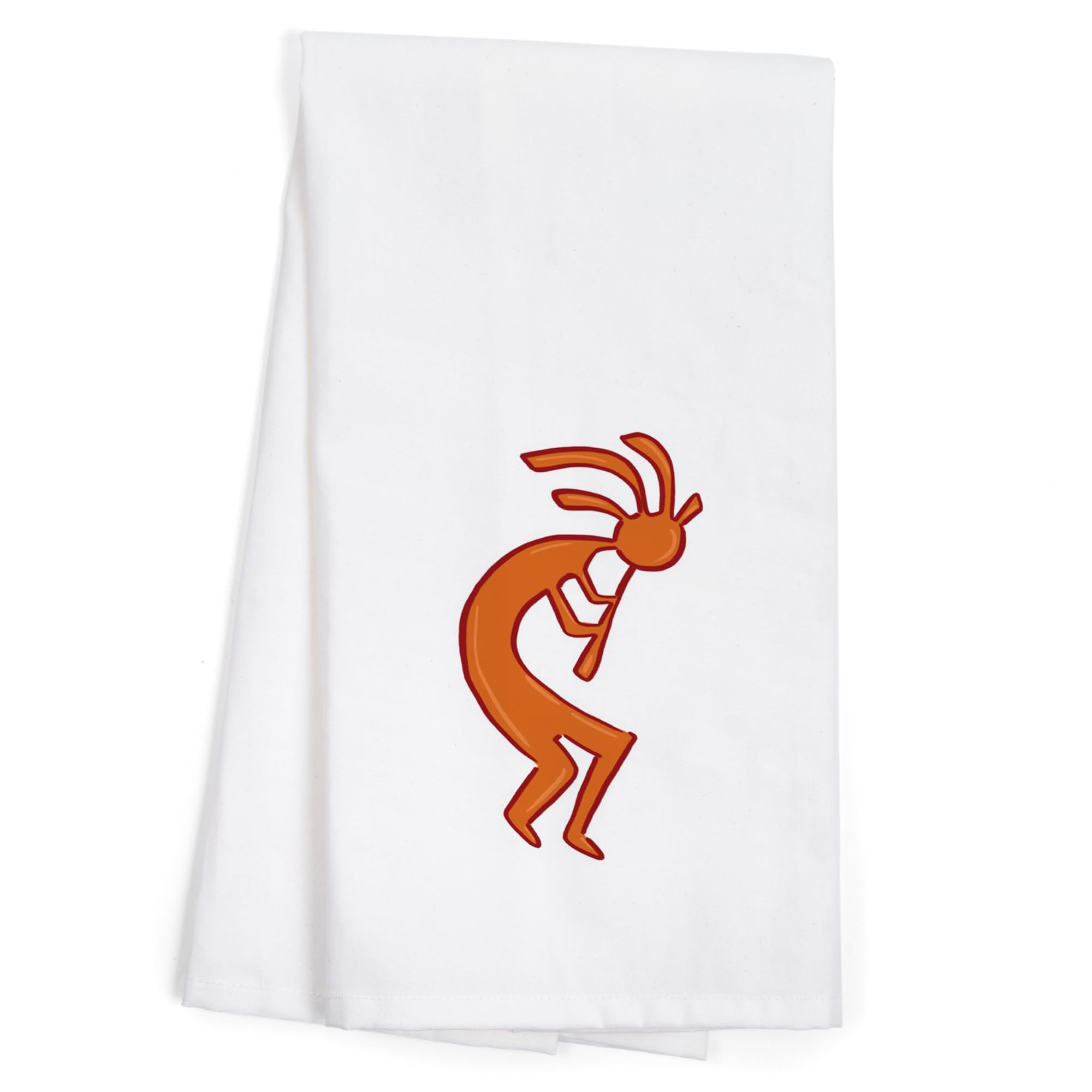 Lantern Press Kokopelli 100% Cotton Tea Towel - Decorative Hand Towel for Kitchen & Home Decor | Perfect for Drying Dishes, Gift Giving & Southwestern Style Decor
