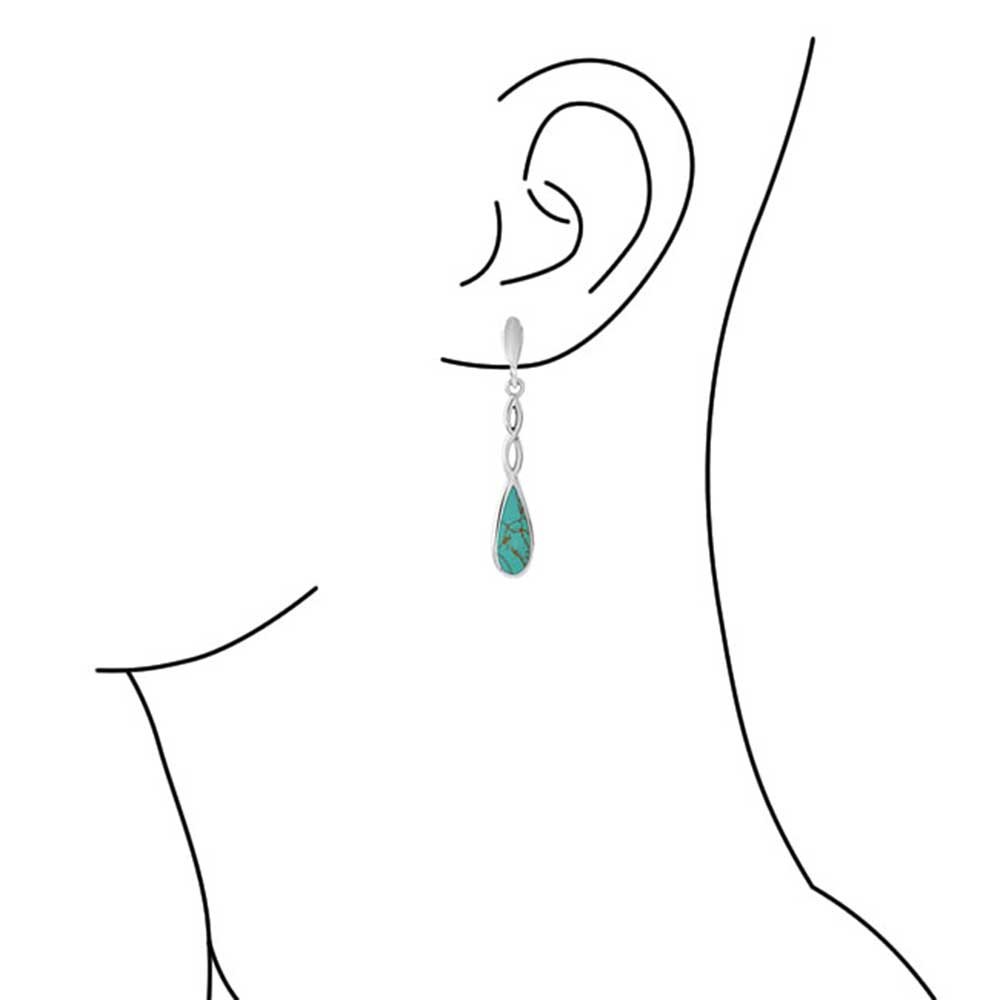 Celtic Love Knot Earrings - .925 Sterling Silver Dangle for Women & Teens | Western Jewelry Gift