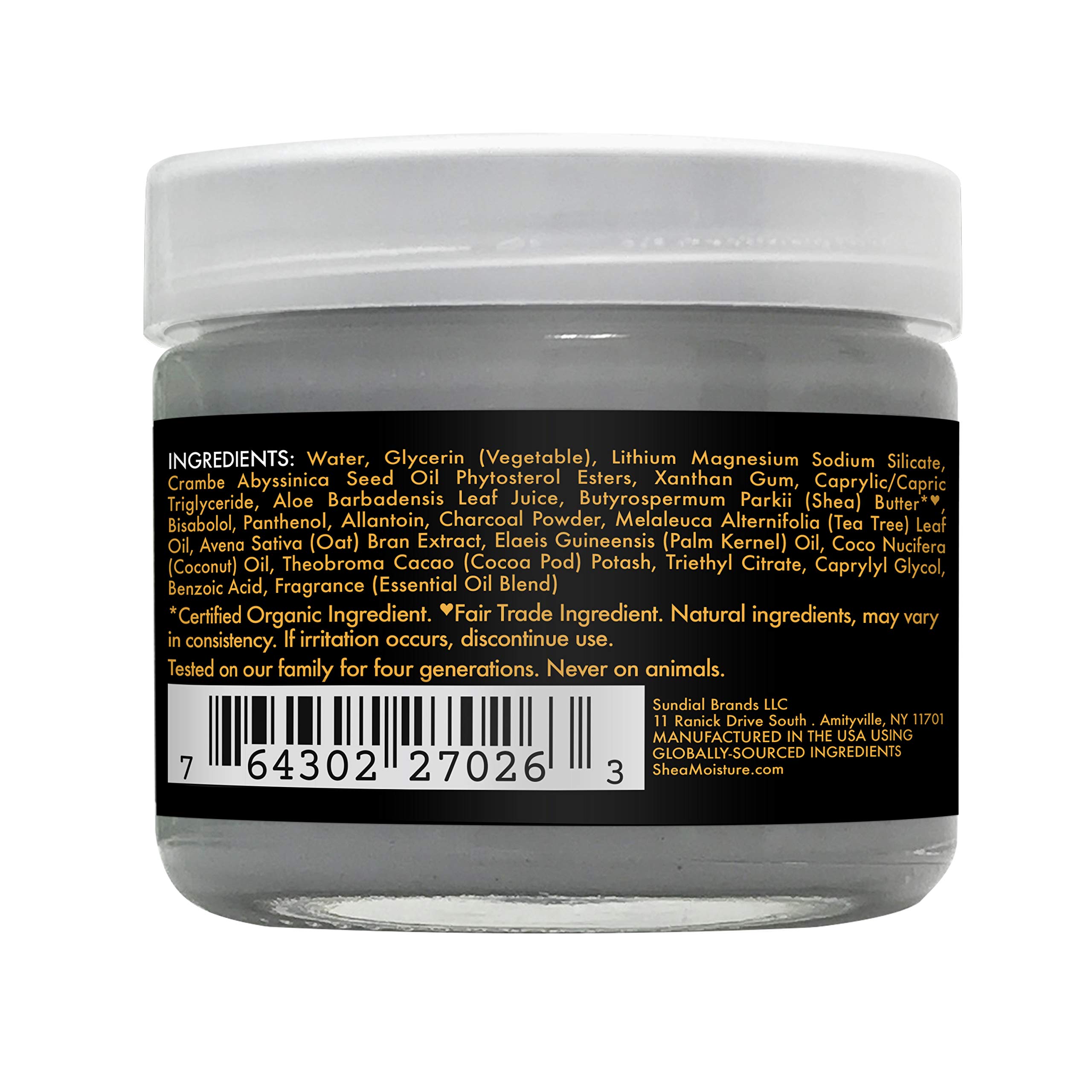 SheaMoisture African Black Soap Face Moisturizer for Acne-Prone Skin - 2 oz with Shea Butter | Oil-Free Hydration for Clear Skin | Day & Night Use for Men & Women