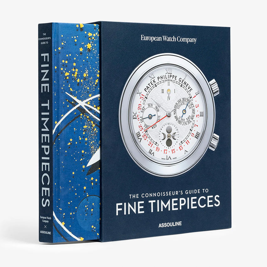 Assouline The Connoisseur's Guide To Fine Timepieces: European Watch Company - Luxury Watch Book for Collectors & Enthusiasts | Perfect Gift for Watch Lovers & Stylish Home Decor