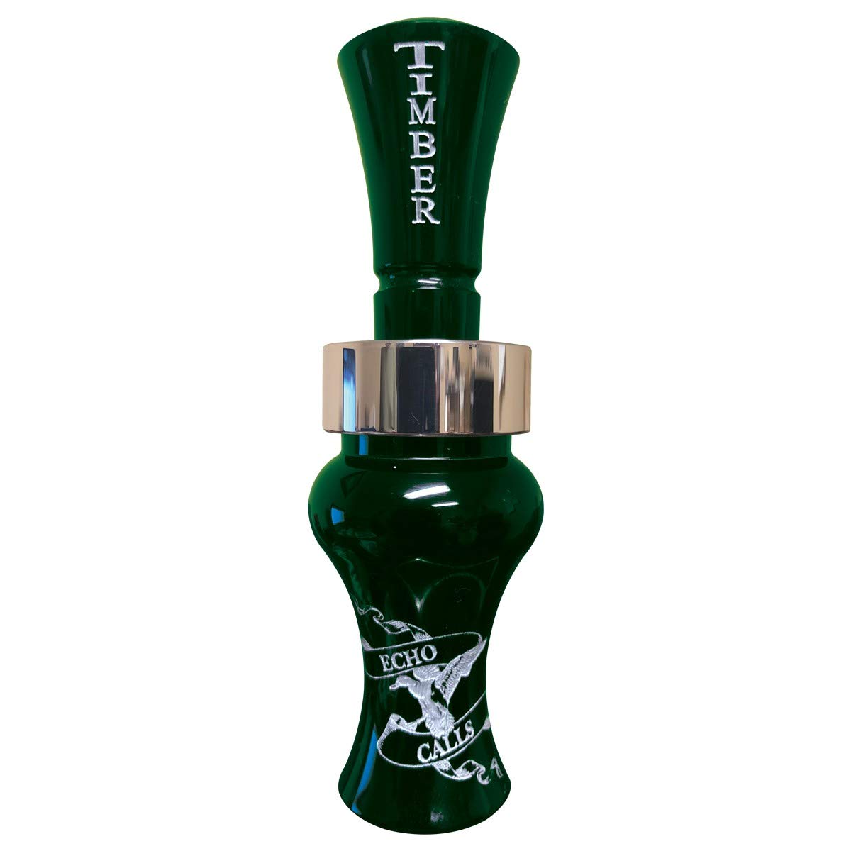 ECHO CALLS INC 77766 Timber Duck Acrylic Dark Green Single Reed Duck Call - Hunting Accessories for Waterfowl Hunting & Outdoor Sports