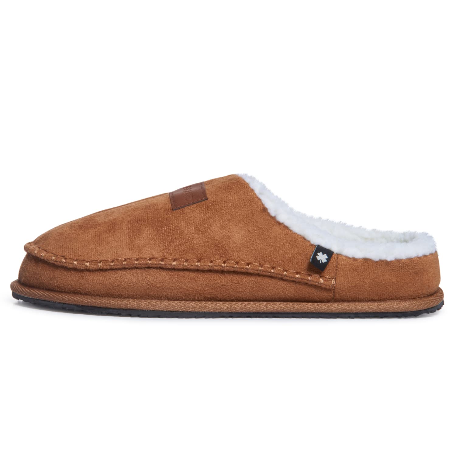 Lucky Brand Men's Memory Foam Slip-On Clogs - Comfortable Indoor/Outdoor House Shoes with Warm Fleece Lining - Perfect for Home, Garden, and Relaxation