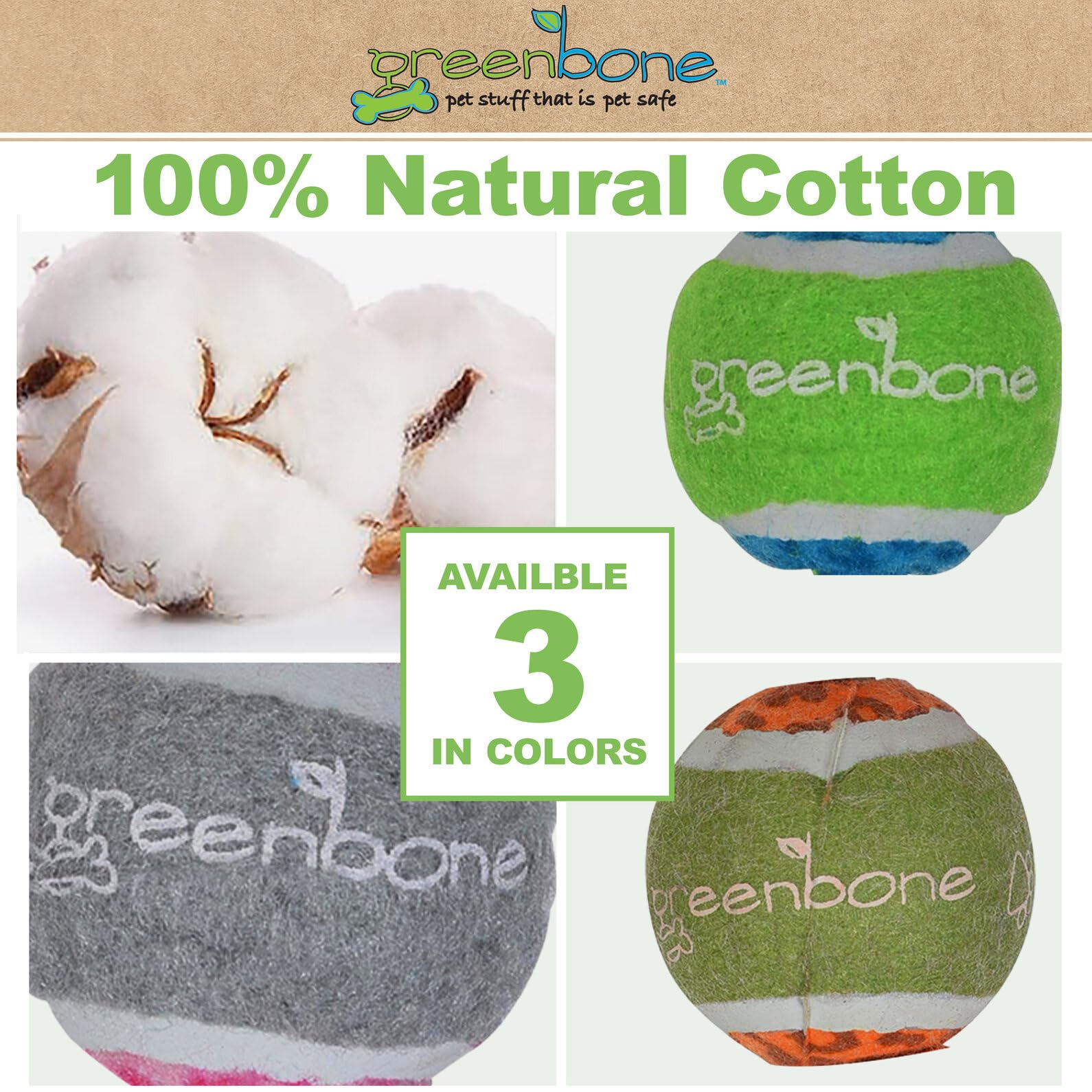 Wonderpet! Tennis Ball Dog Toys 4 Pack - Small Size Chew Toys for Puppies & Small Breeds - Perfect for Fetch, Training & Outdoor Play