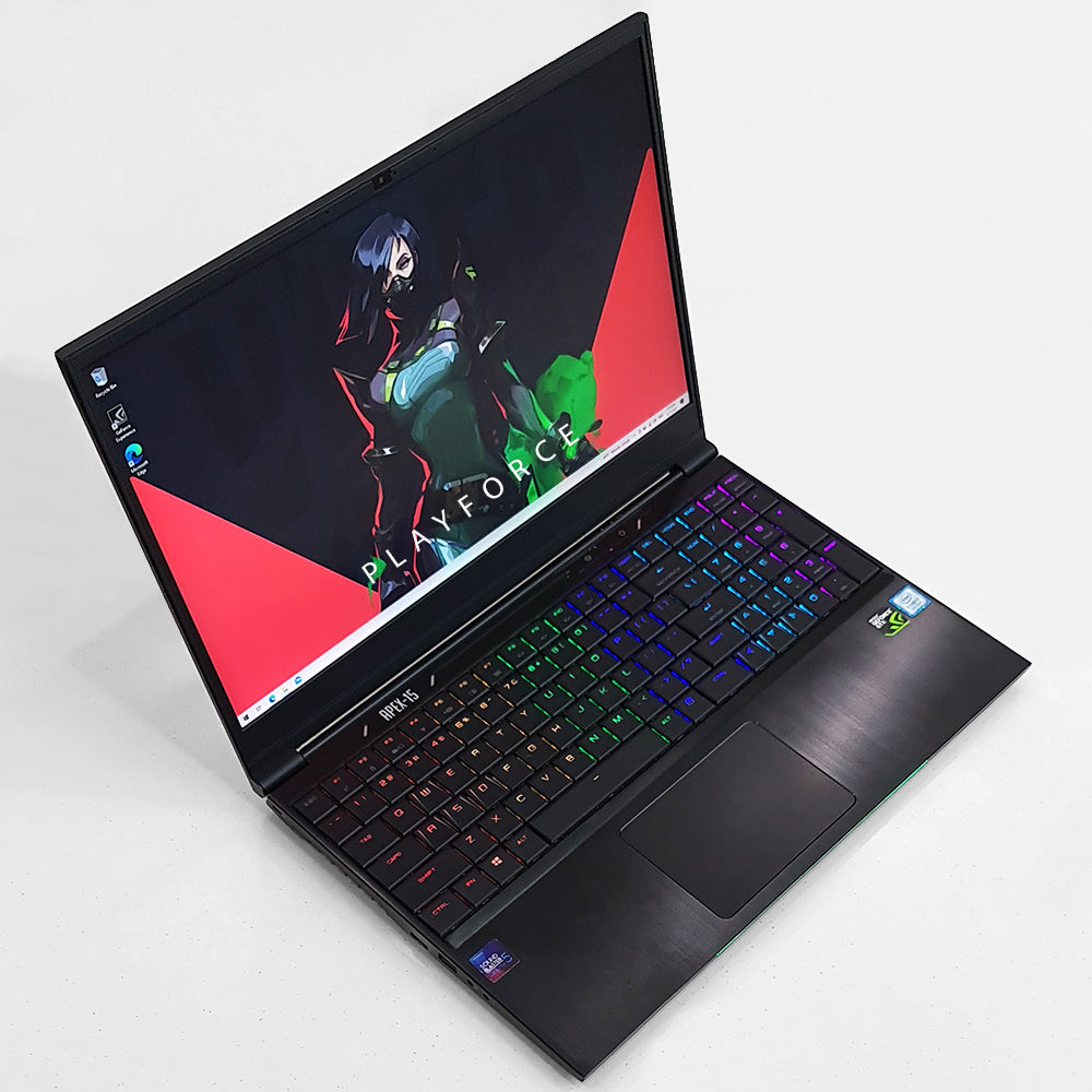 Aftershock Apex 15 Gaming Laptop - Intel Core i7-8750H, NVIDIA GTX 1050Ti, 16GB RAM, 512GB SSD, 15.6