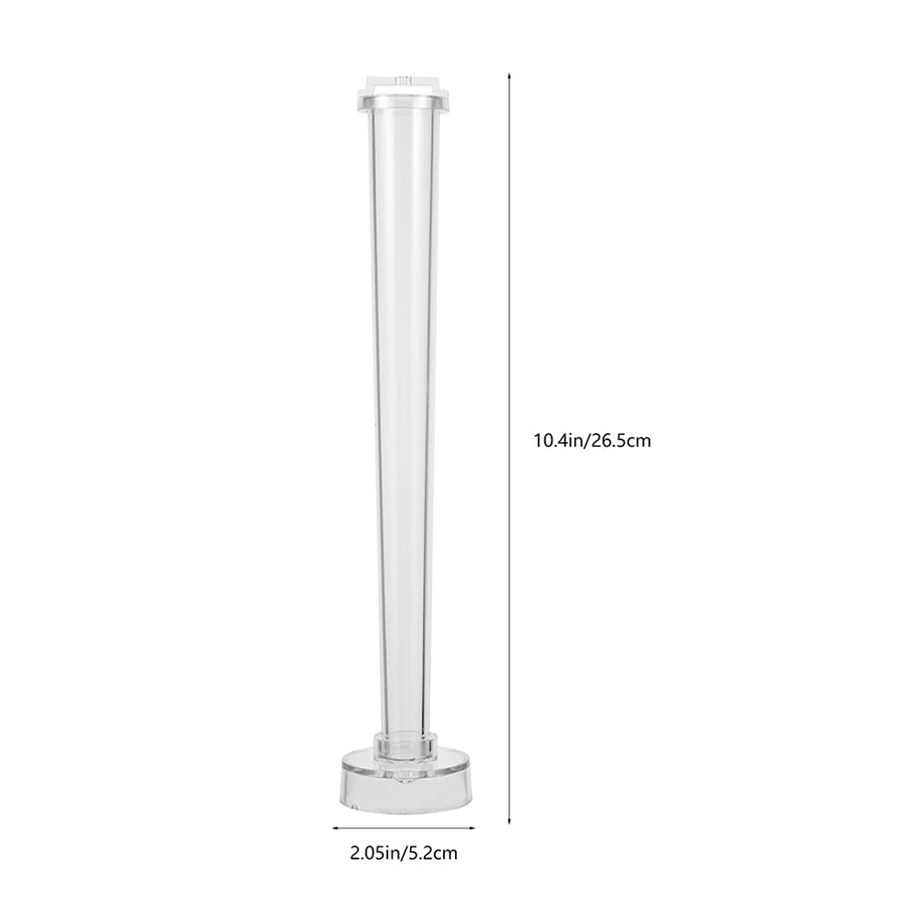 EXCEART 2pc Taper Candle Molds for DIY Scented & Flower Candles - Wedding & Home Decor