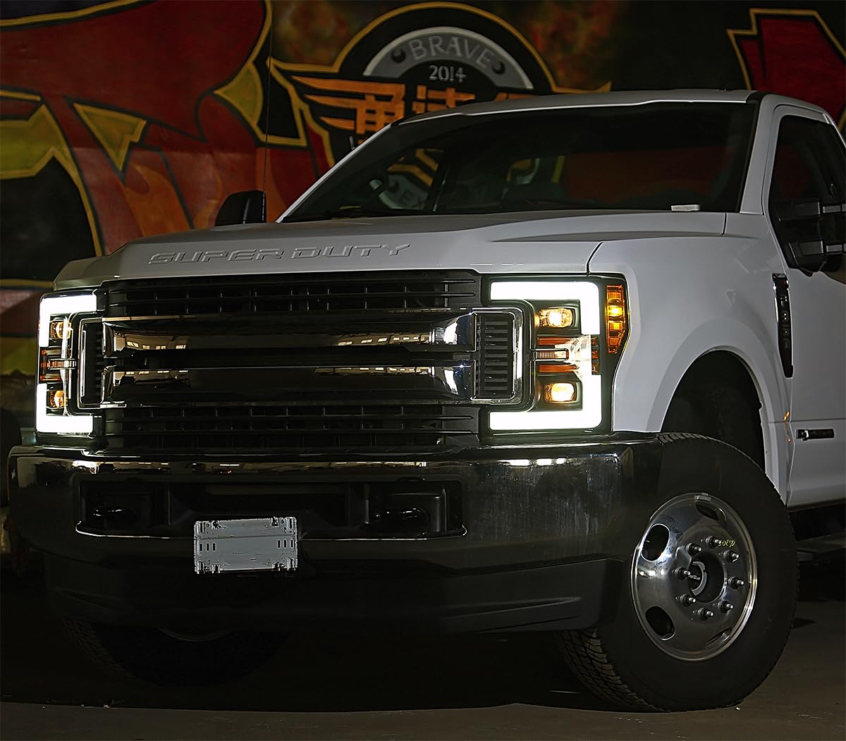 AlphaRex LED Headlights for F250-F550 Super Duty - Switchback DRL & Sequential Signals for Off-Road & Night Driving