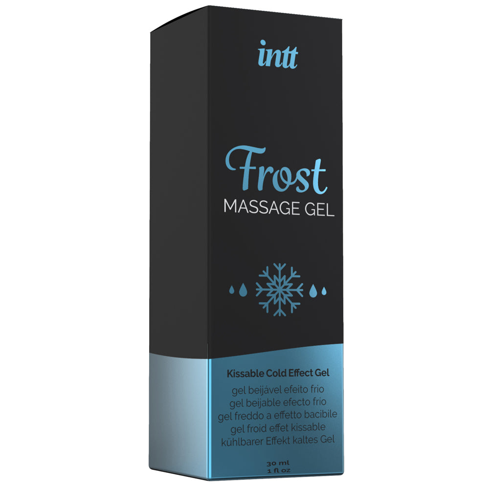 Intt Flavored Cooling Massage Gel with Frost Effect - Soothe Muscles & Refresh Skin for Post-Workout Recovery & Summer Relief