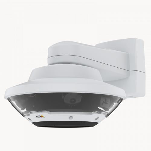 Axis Communications Q6100-E 20MP Outdoor 360° Surveillance Dome Camera with 4 Sensors (60Hz) - Ideal for Business Security, Parking Lots & Perimeter Monitoring