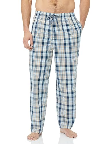 Blue Light Orange Madras Plaid