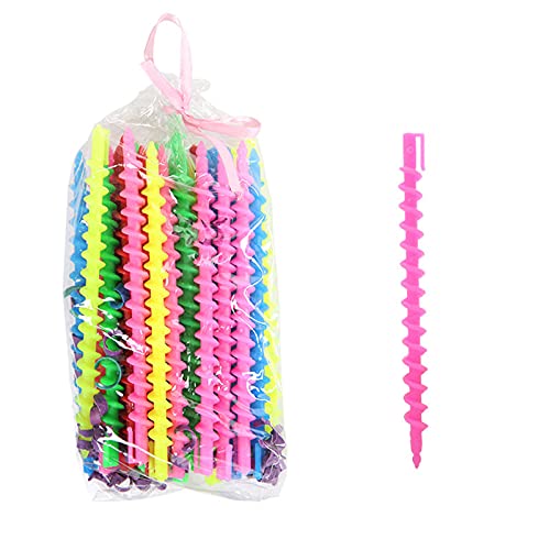 Ankeer No Heat Hair Curlers Set - Mixed Color Spiral Rollers for Beautiful Curls & Waves | DIY Hairstyling Kit for Home, Party & Wedding Styling | Heatless Curling Tools for All Hair Types