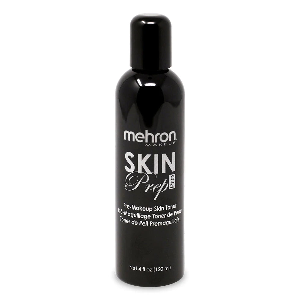 Mehron Skin Prep Pro 120ml - Professional Makeup Primer for Long-Lasting Cosmetics | Perfect for Stage, Film & Special Effects Makeup