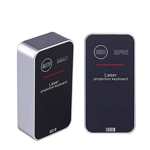 AGS Laser Projection Bluetooth Virtual Keyboard & Mouse - Wireless Touchpad for iPhone, iPad, Smartphone & Tablets | Portable Office & Travel Gadget for Typing Anywhere