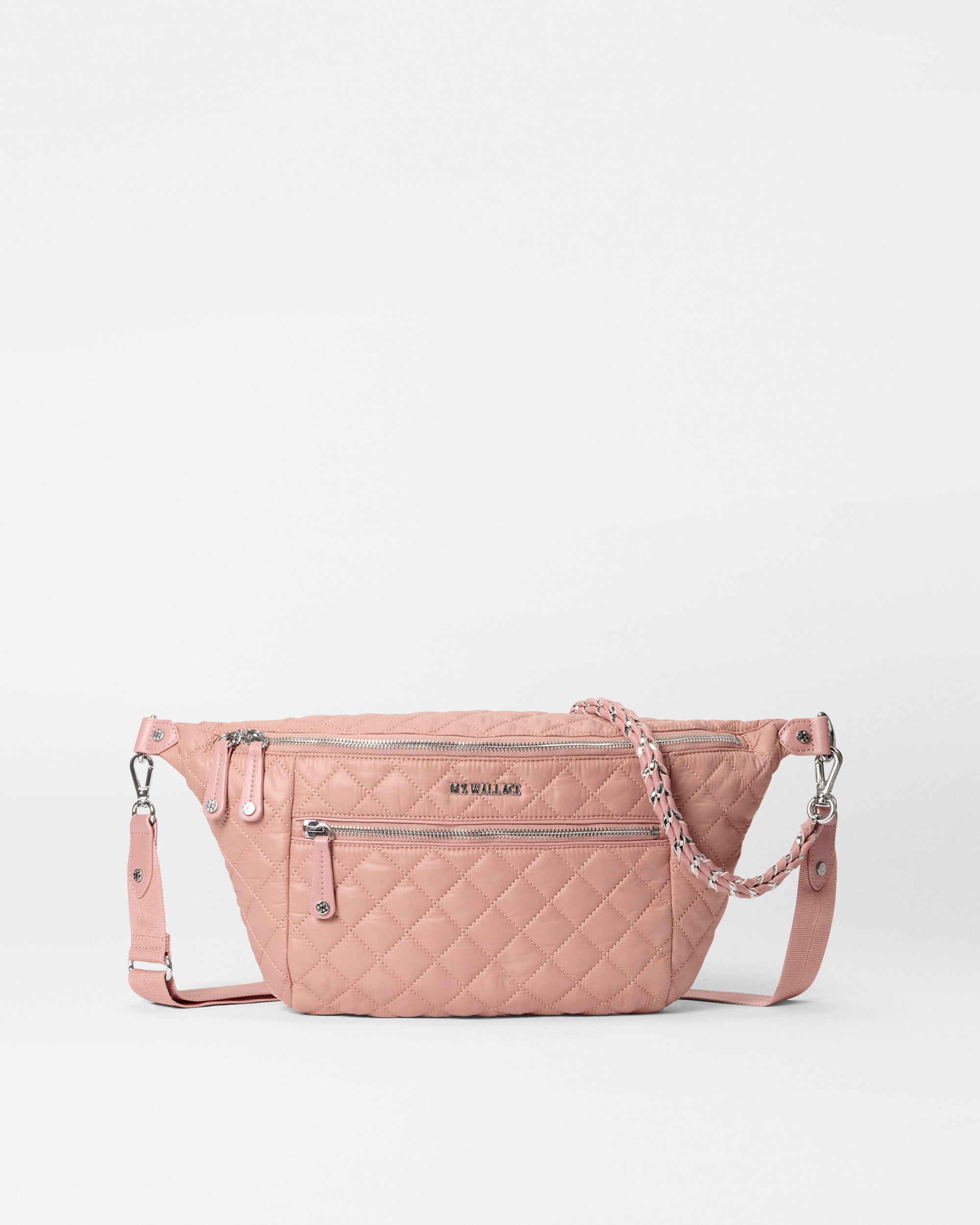 Dusty Rose Crosby Crossbody Sling Bag for Women - Stylish Leather Shoulder Purse for Everyday Use, Travel & Shopping