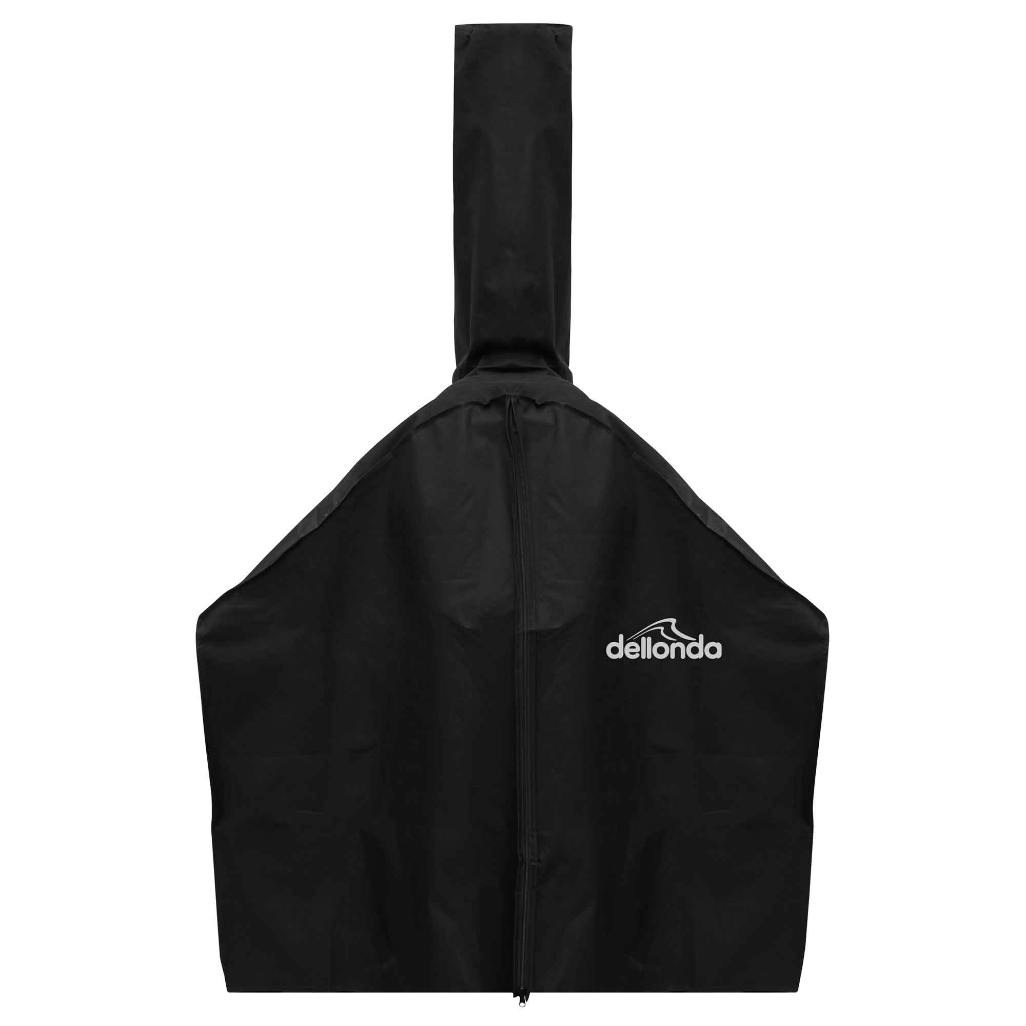 Premium Freestanding Outdoor Wood Fired Pizza Oven & Smoker with Side Shelves & Stand - Portable Backyard Cooking for Pizza, BBQ, Grilling & Smoking - Perfect for Patio, Garden & Camping DG103