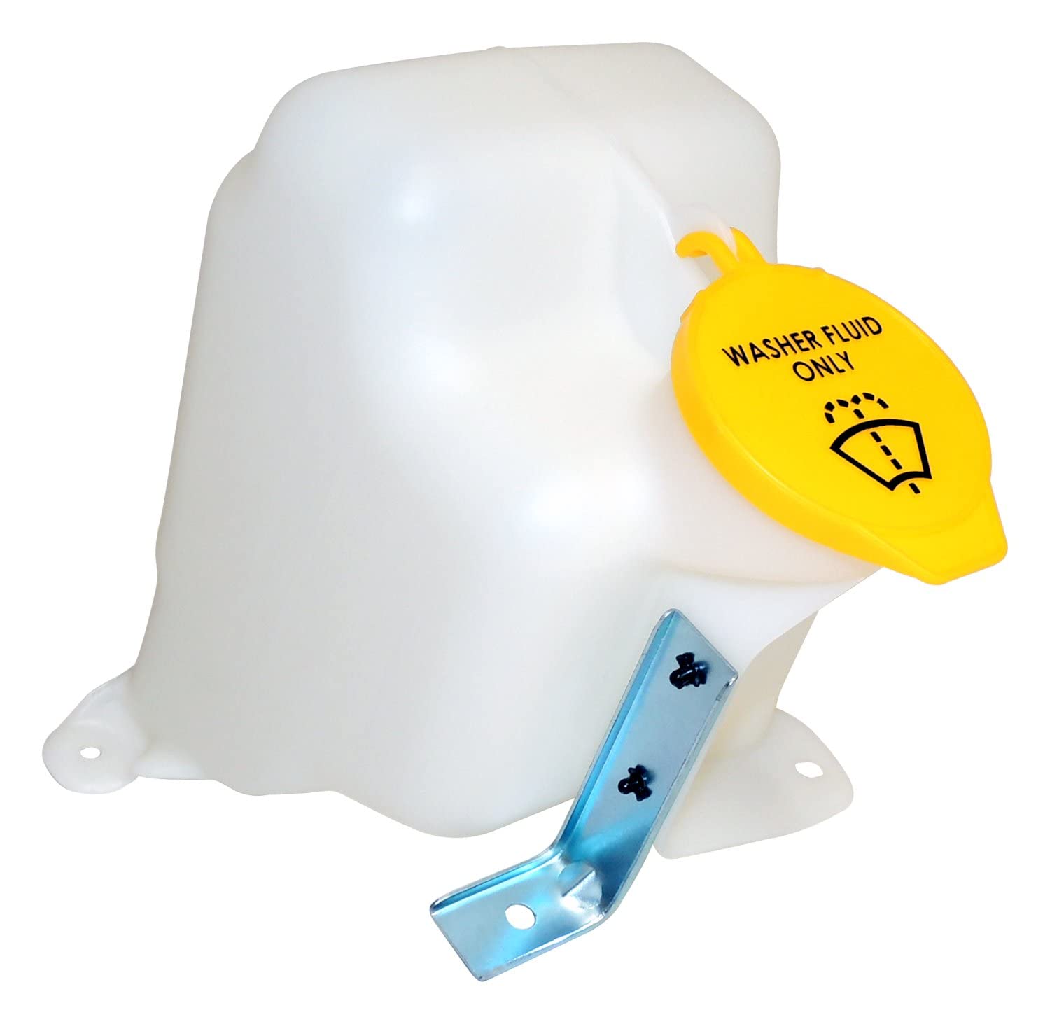 Premium Crown Windshield Washer Reservoir - Universal Fit for Cars, Trucks & SUVs - Durable Plastic Replacement Tank with Easy Installation - Ideal for Road Trips, Winter Driving & Vehicle Maintenance