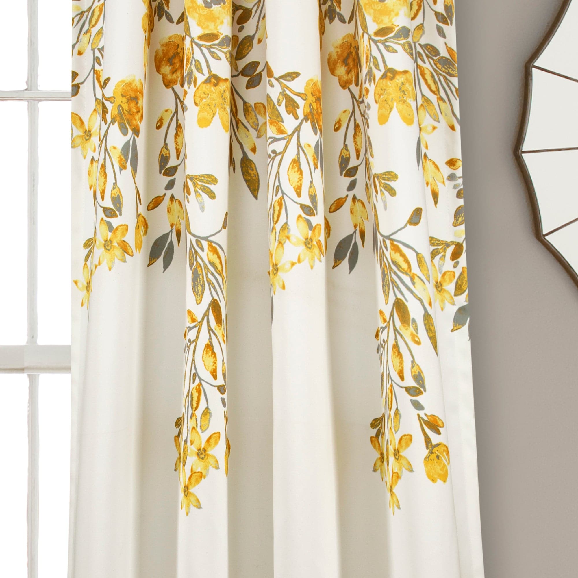 Tanisha Light Filtering Window Curtain Panel Set - Soft Sheer Drapes for Living Room & Bedroom - Blackout Privacy & UV Protection - 84 Inch Length (2 Panels)