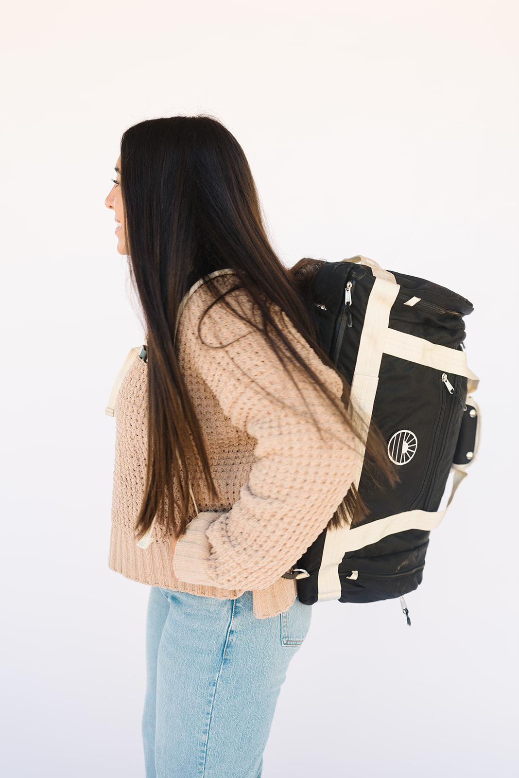 The Tandem Tokyo 45L Travel Backpack - Lightweight Carry-On Luggage for Men & Women - Perfect for Airplane, Business Trips & Weekend Getaways