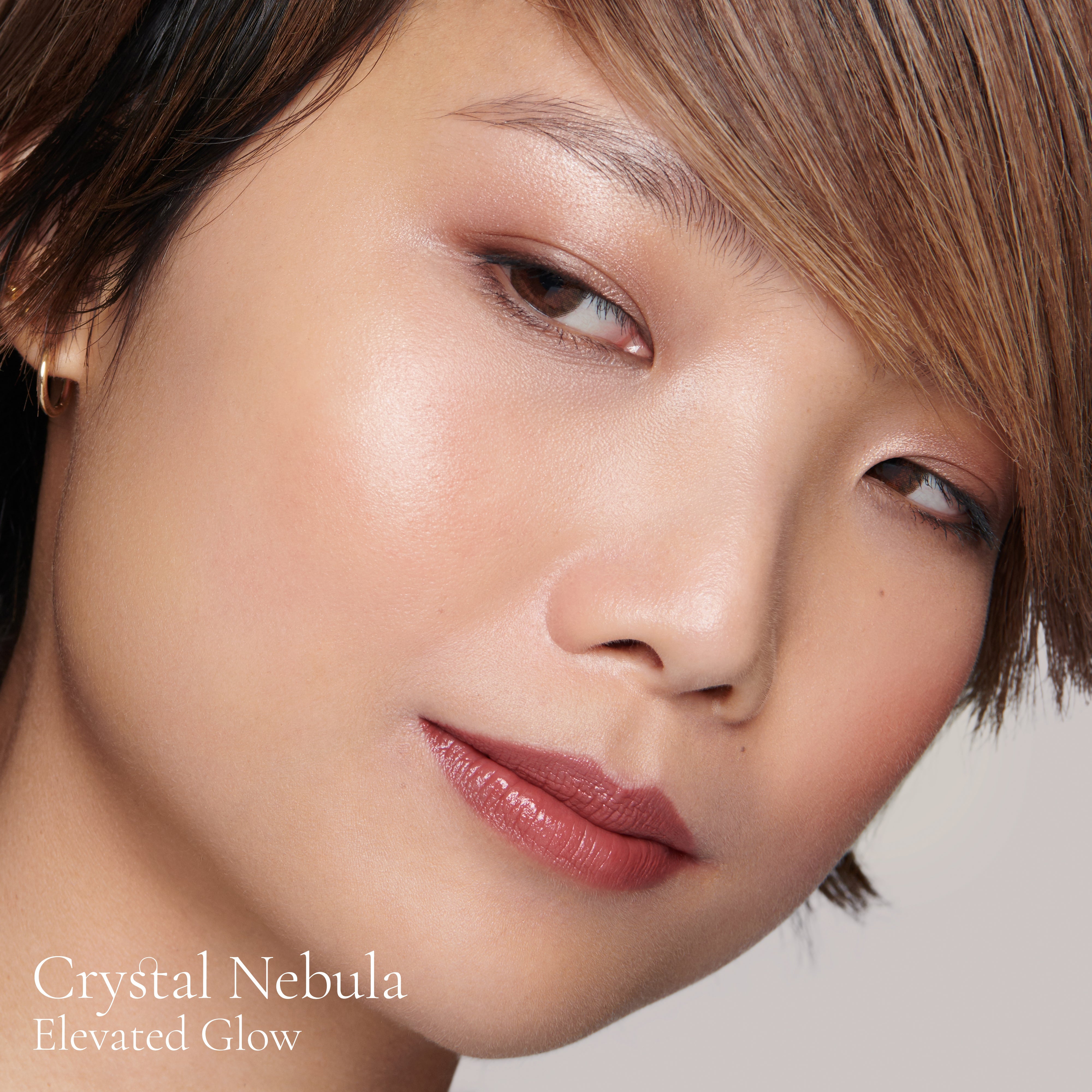 Crystal Nebula Highlighter - Glow Enhancing Makeup for a Radiant Look | Perfect for Night Out & Special Occasions