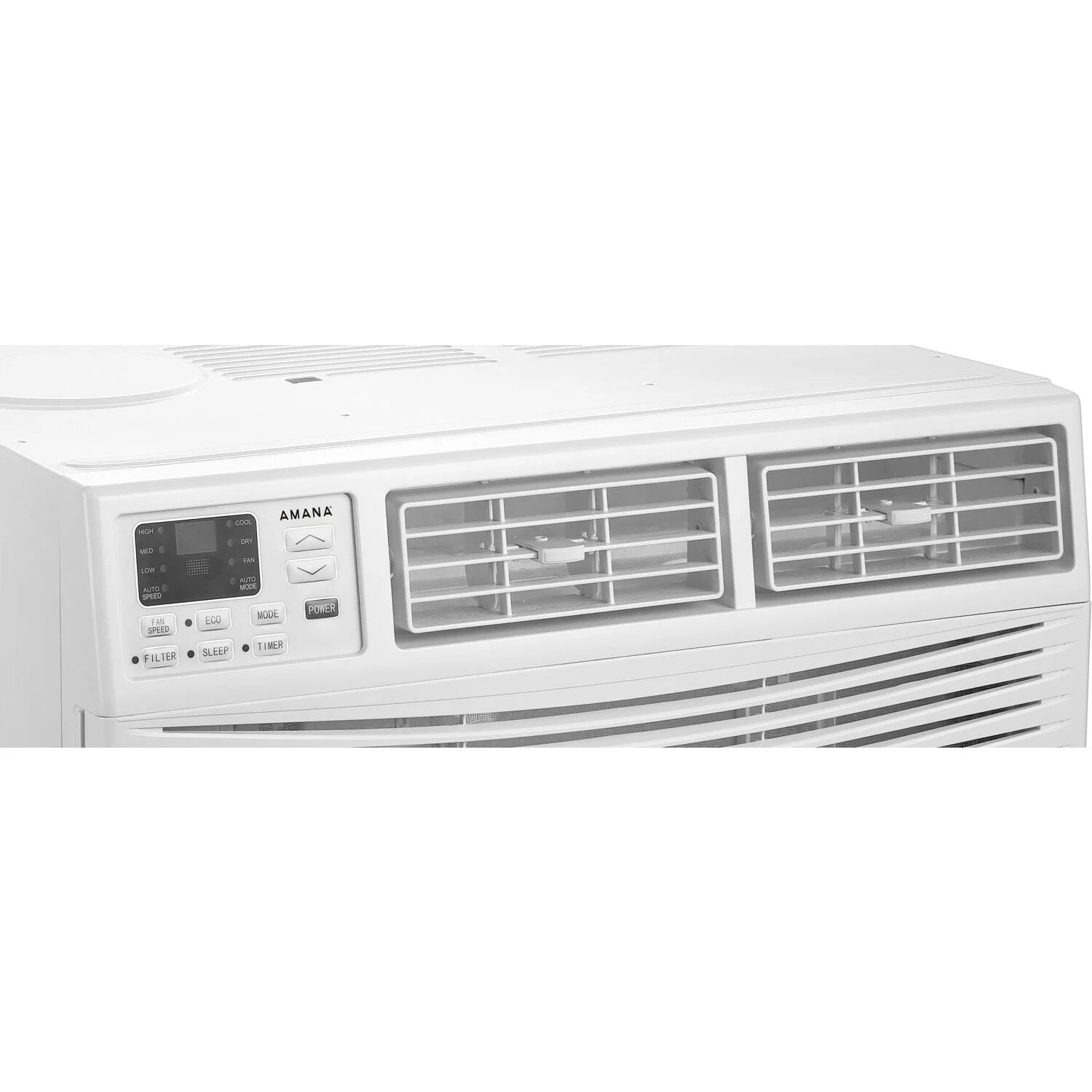 Amana AMAP101CW 10,000 BTU 115V Window Air Conditioner - Cools Rooms up to 450 Sq.Ft, Energy Efficient, Quiet Operation, Easy Installation - Perfect for Bedrooms, Living Rooms & Small Offices