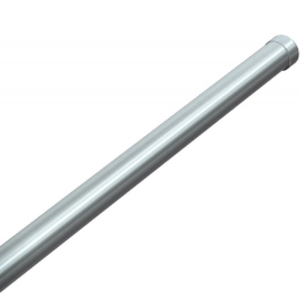ASI 1224 End Flanges for Shower Curtain Rod - Heavy Duty Pair - Perfect for Bathroom, Shower, and Home Decor
