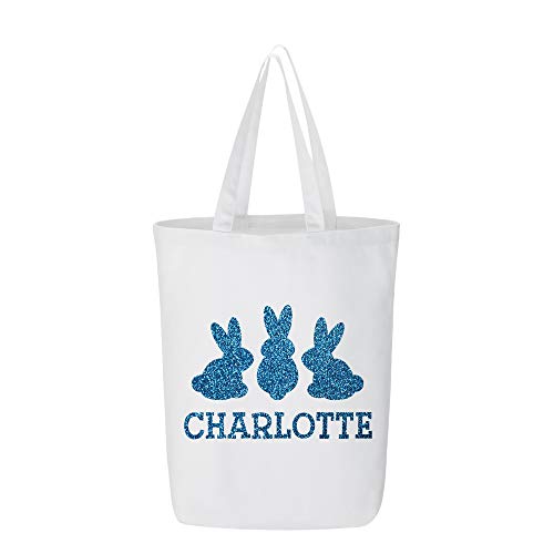 Glitter Bunnies - Aqua