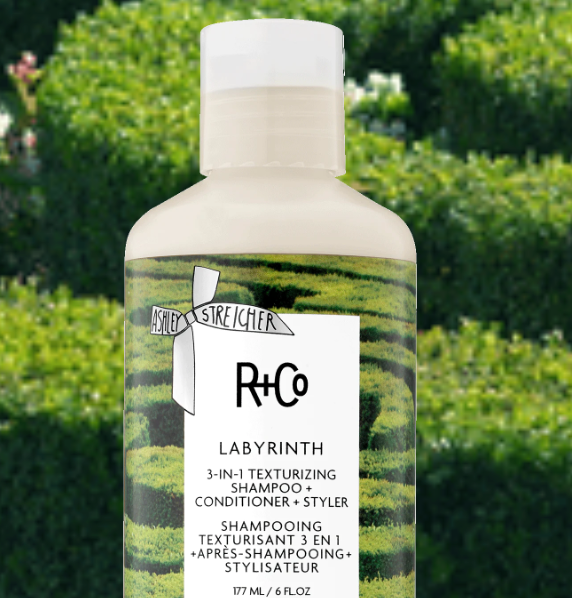 R+Co Labyrinth 3-in-1 Hair Styling Spray - Matte Finish Texture Spray for Volume & Hold - Perfect for Beach Waves, Updos & Everyday Styling