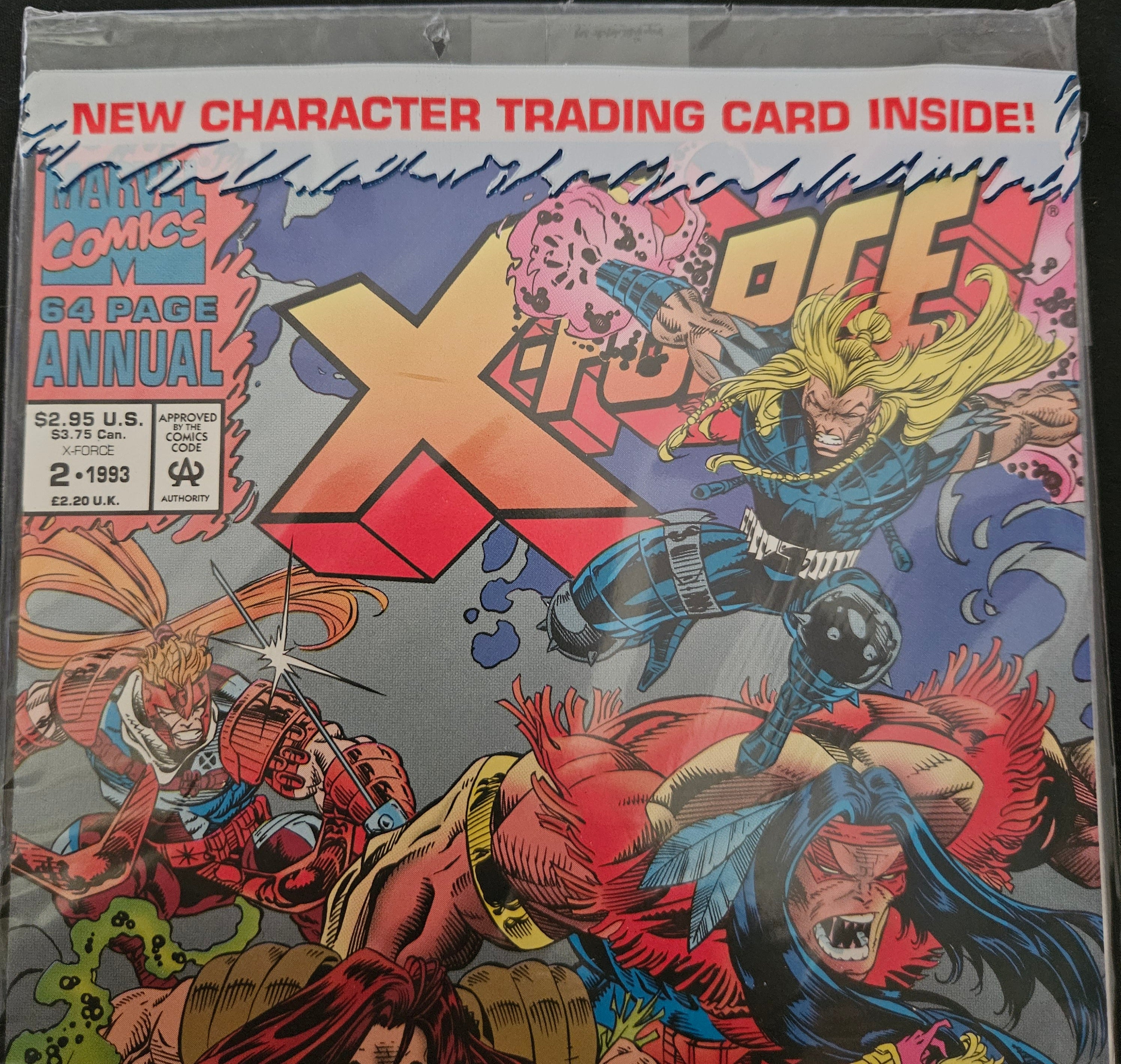 X Force Annual #2 (1993) - Marvel Comics Collectible Comic Book - Perfect for Superhero Fans & Comic Collectors