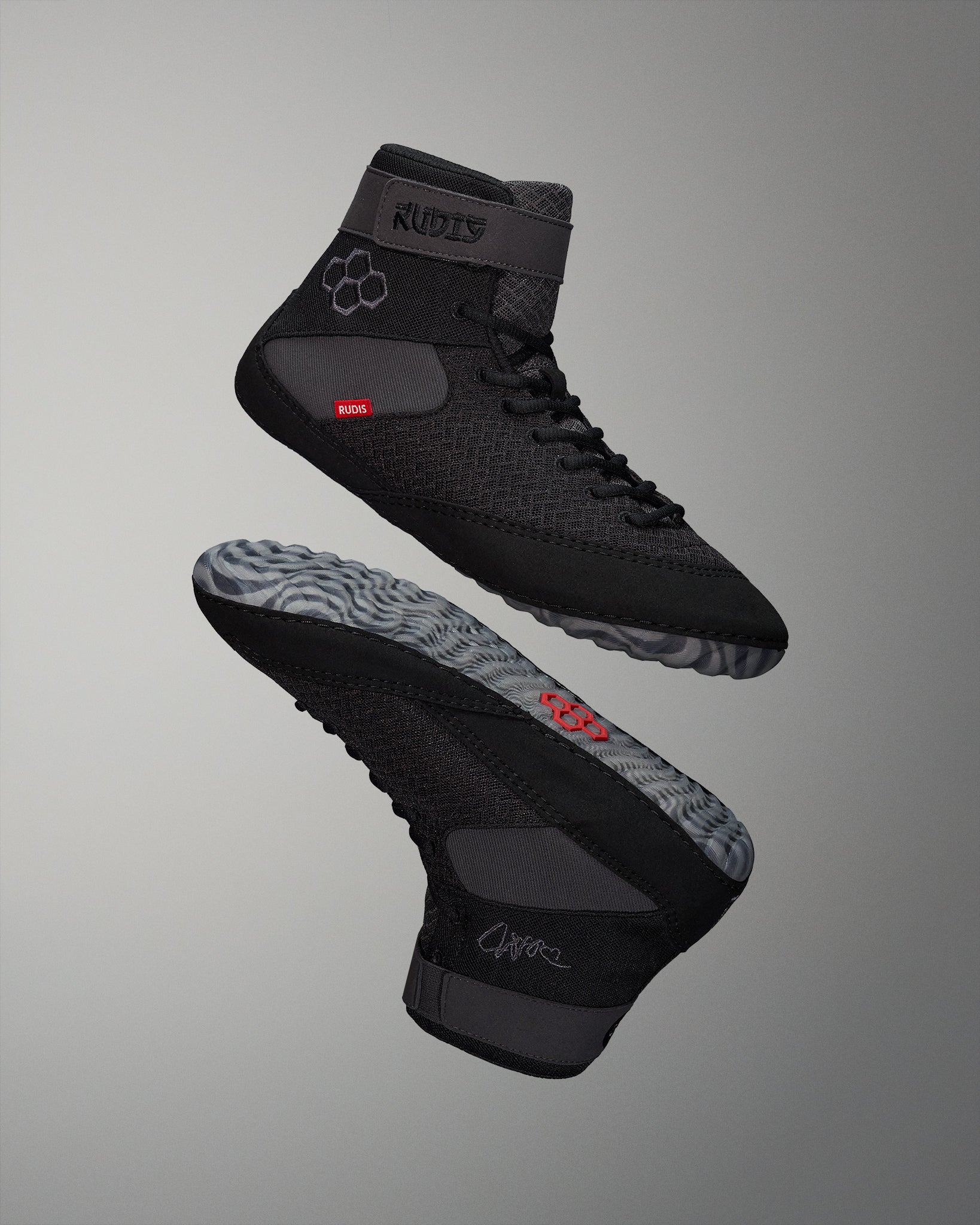 RUDIS Samurai Speed Adult Wrestling Shoes - Lightweight & Breathable for Competition & Training - Perfect for MMA, BJJ & Grappling